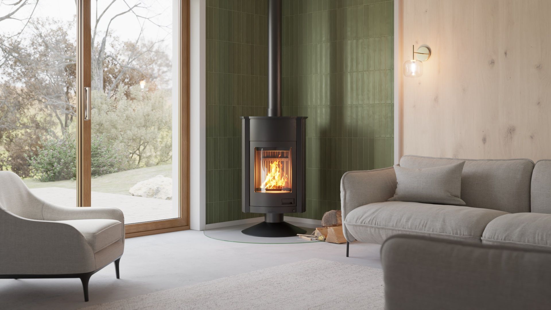 Krbová kamna MASTERFLAMME ® Grande II 10