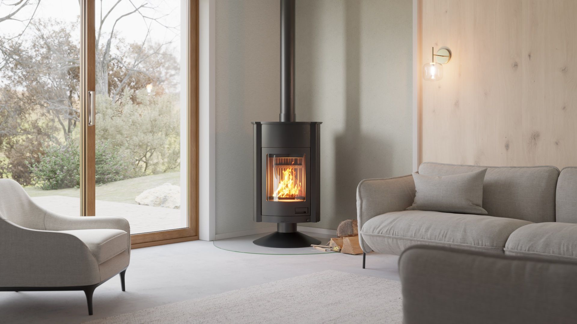Krbová kamna MASTERFLAMME ® Grande II 2