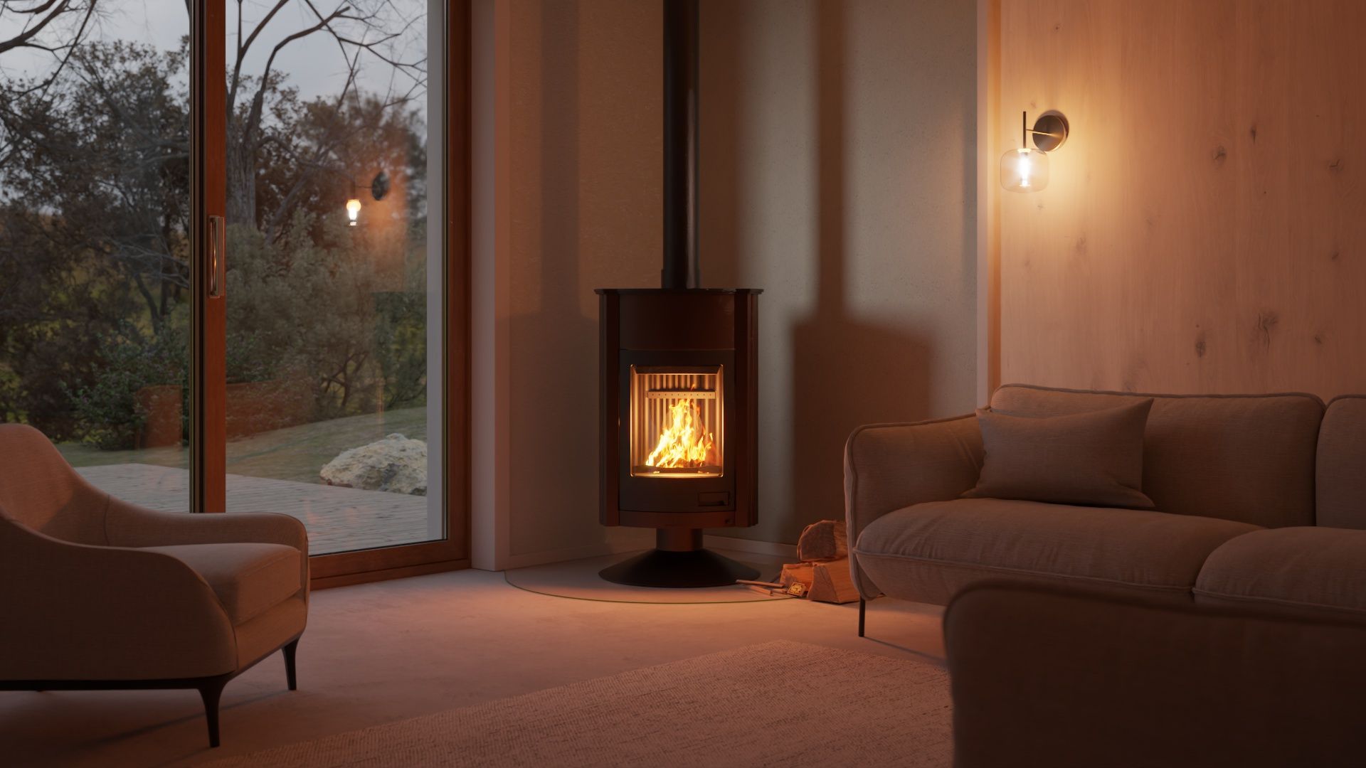 Krbová kamna MASTERFLAMME ® Grande II 16