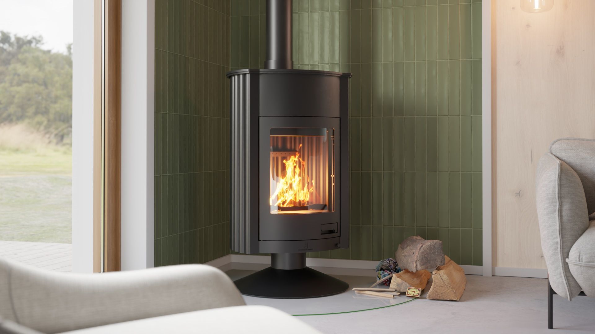 Krbová kamna MASTERFLAMME ® Grande II 11
