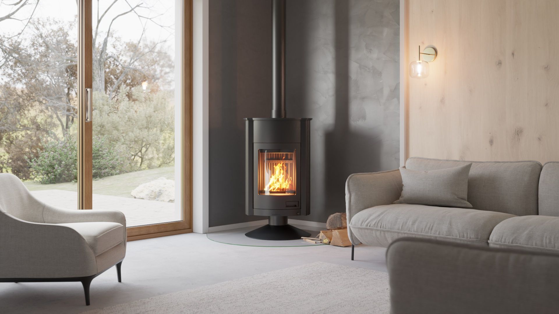Krbová kamna MASTERFLAMME ® Grande II 6