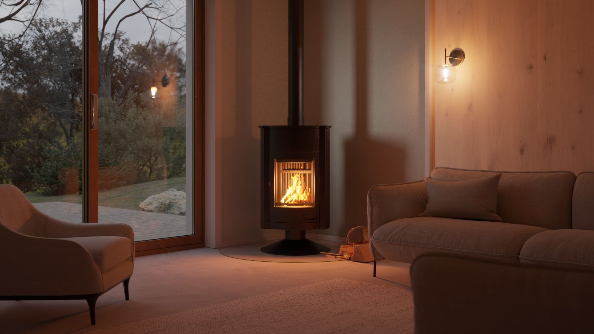 Krbová kamna MASTERFLAMME ® Grande II 4