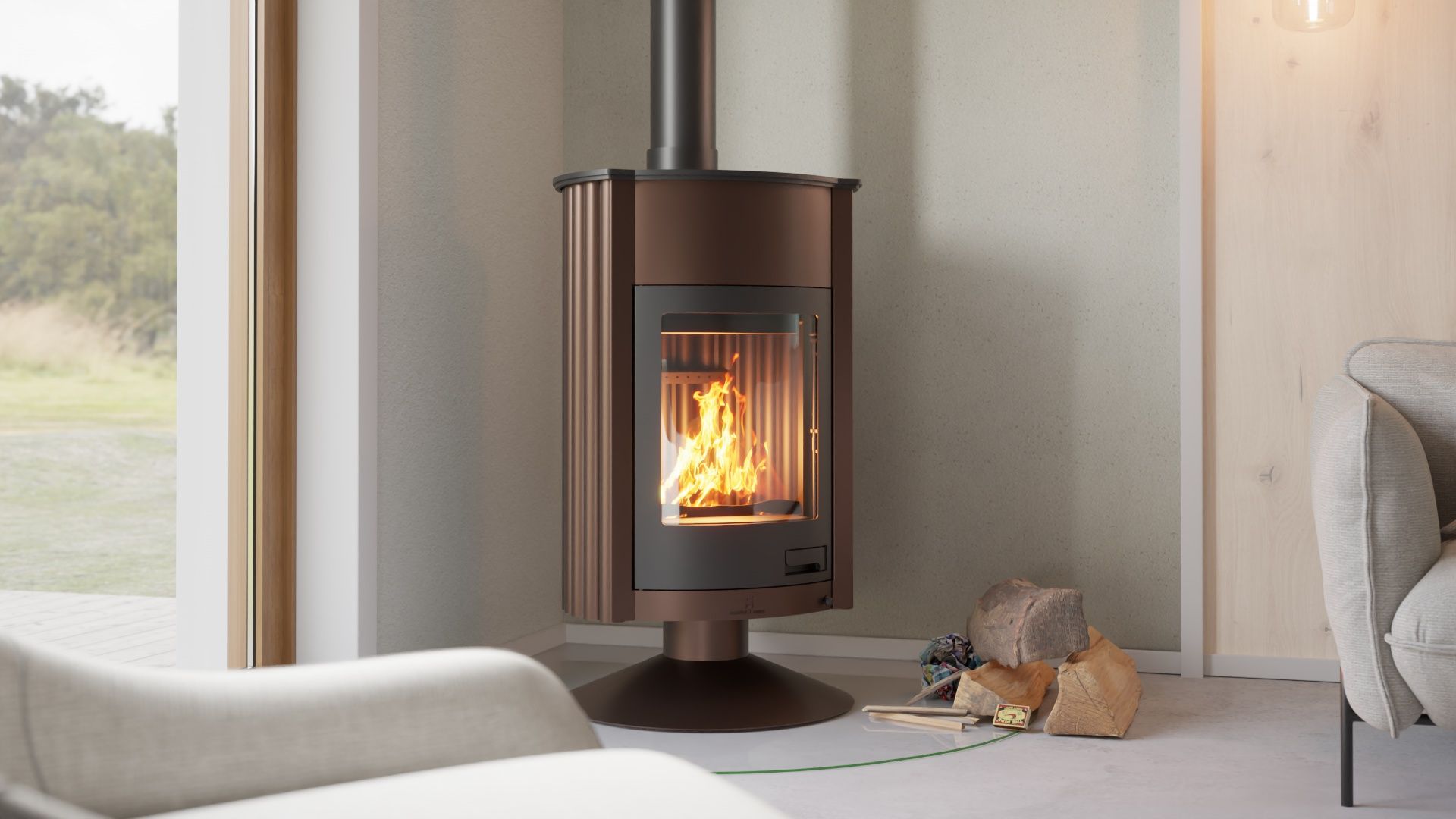 Krbová kamna MASTERFLAMME ® Grande II 15