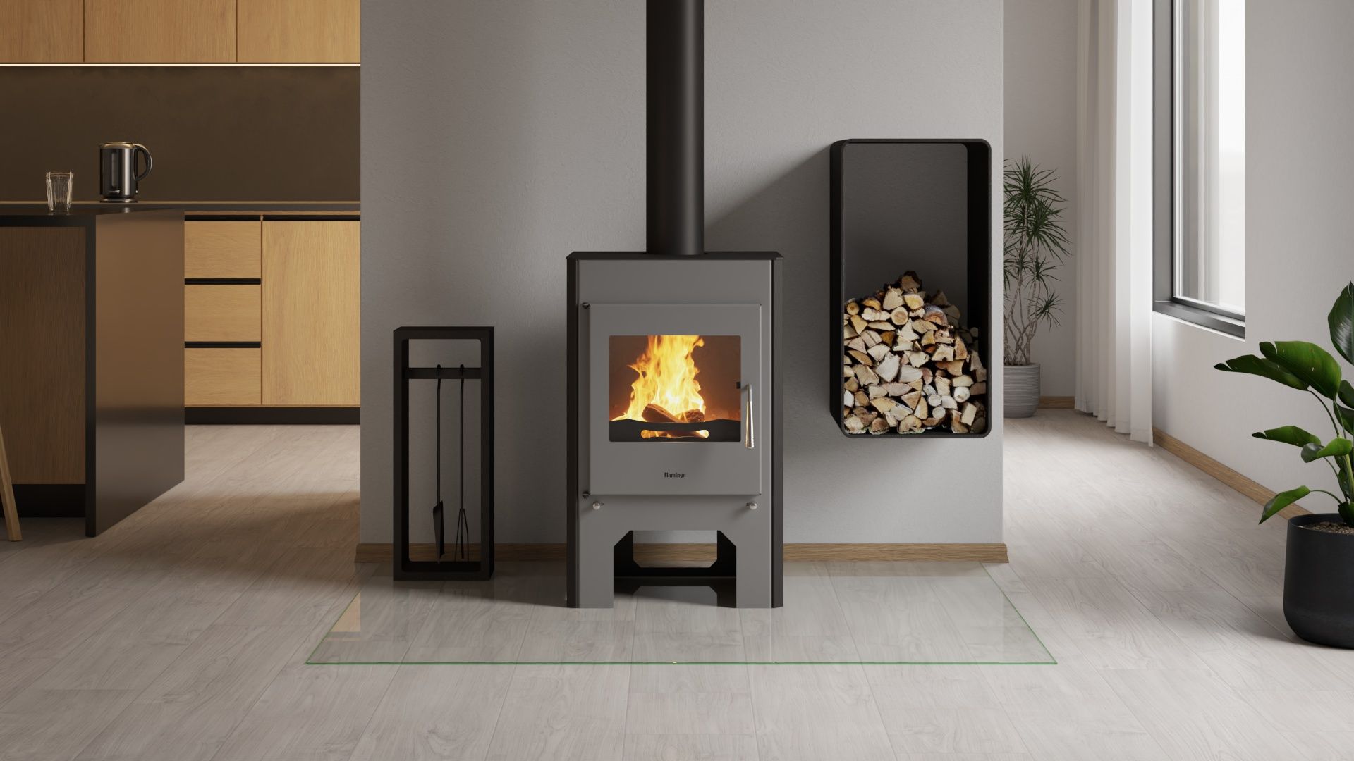 Krbová kamna FLAMINGO ® ESPO III 8