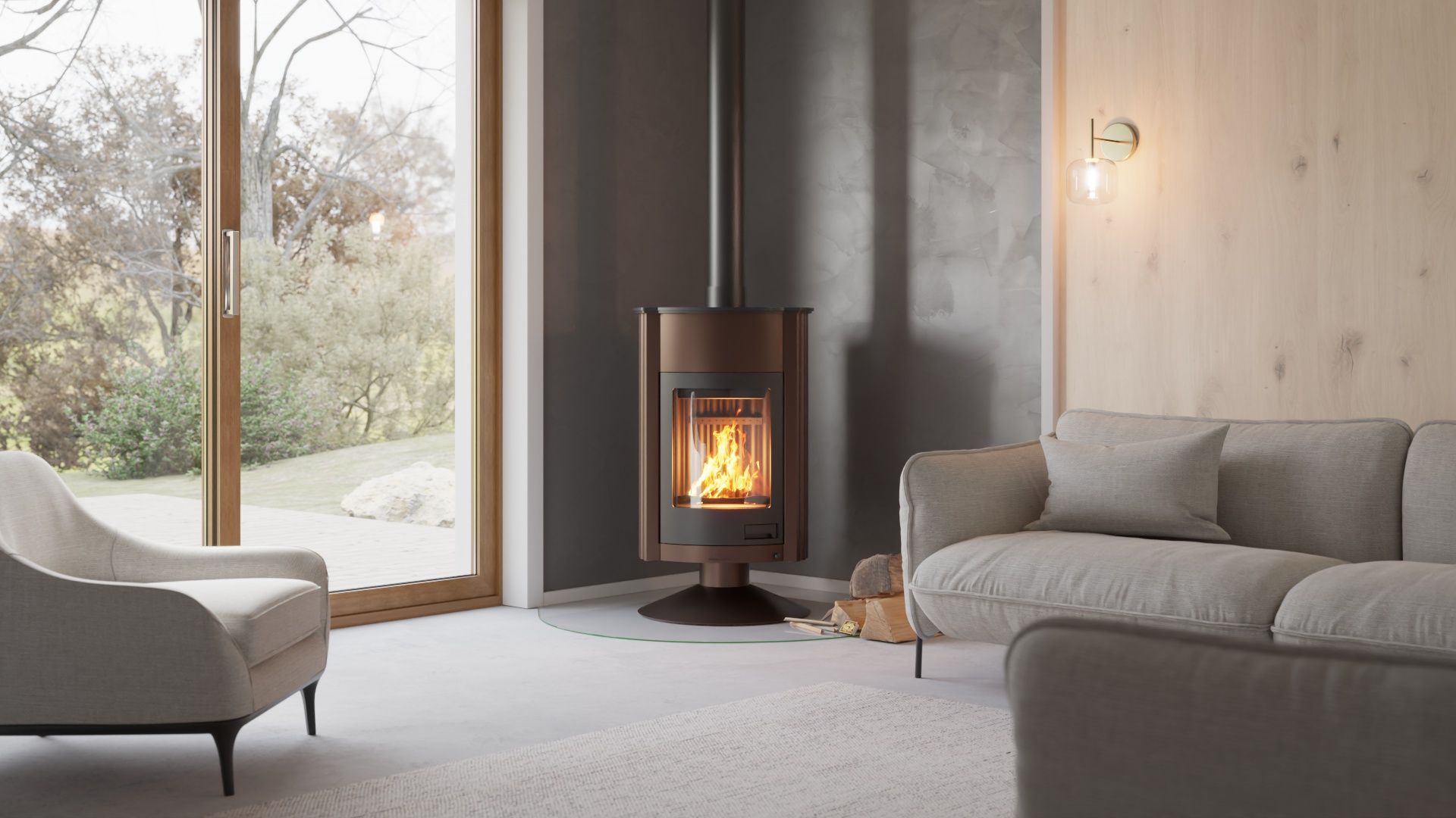 Krbová kamna MASTERFLAMME ® Grande II 18