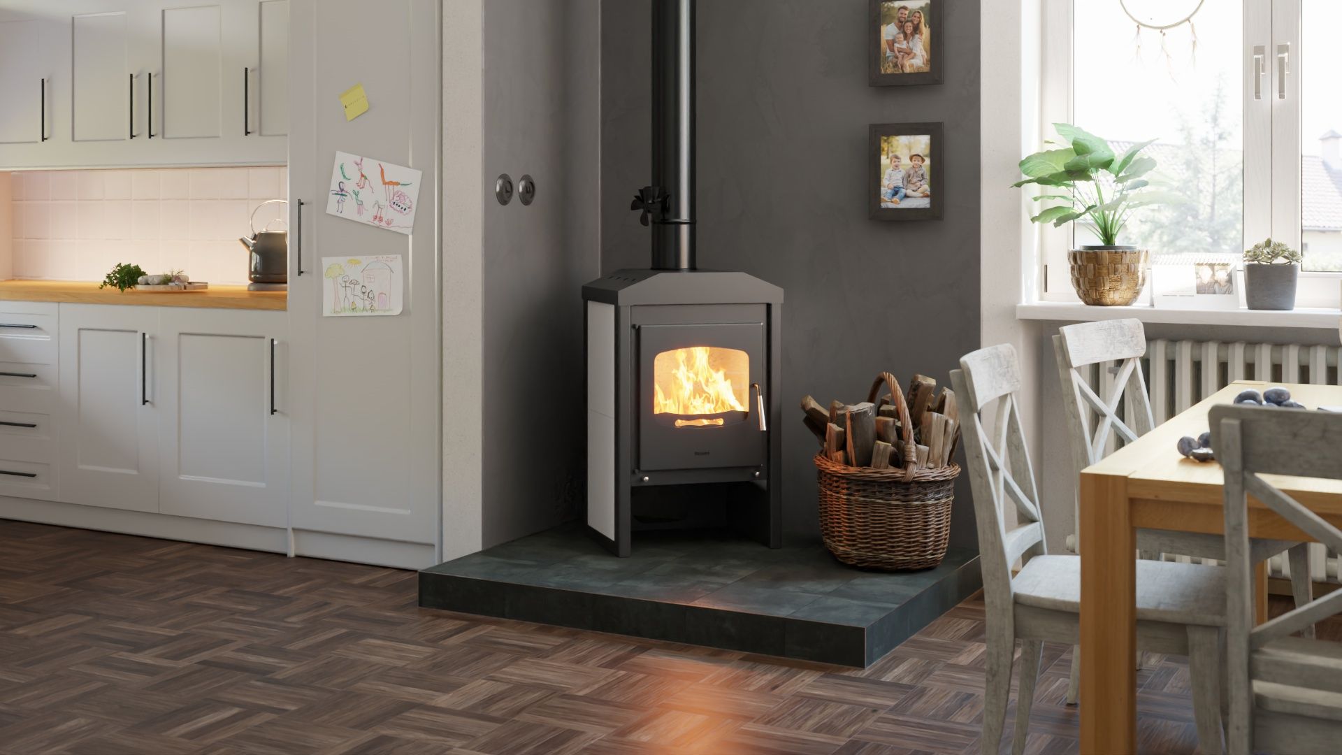Krbová kamna FLAMINGO ® VEGA 10