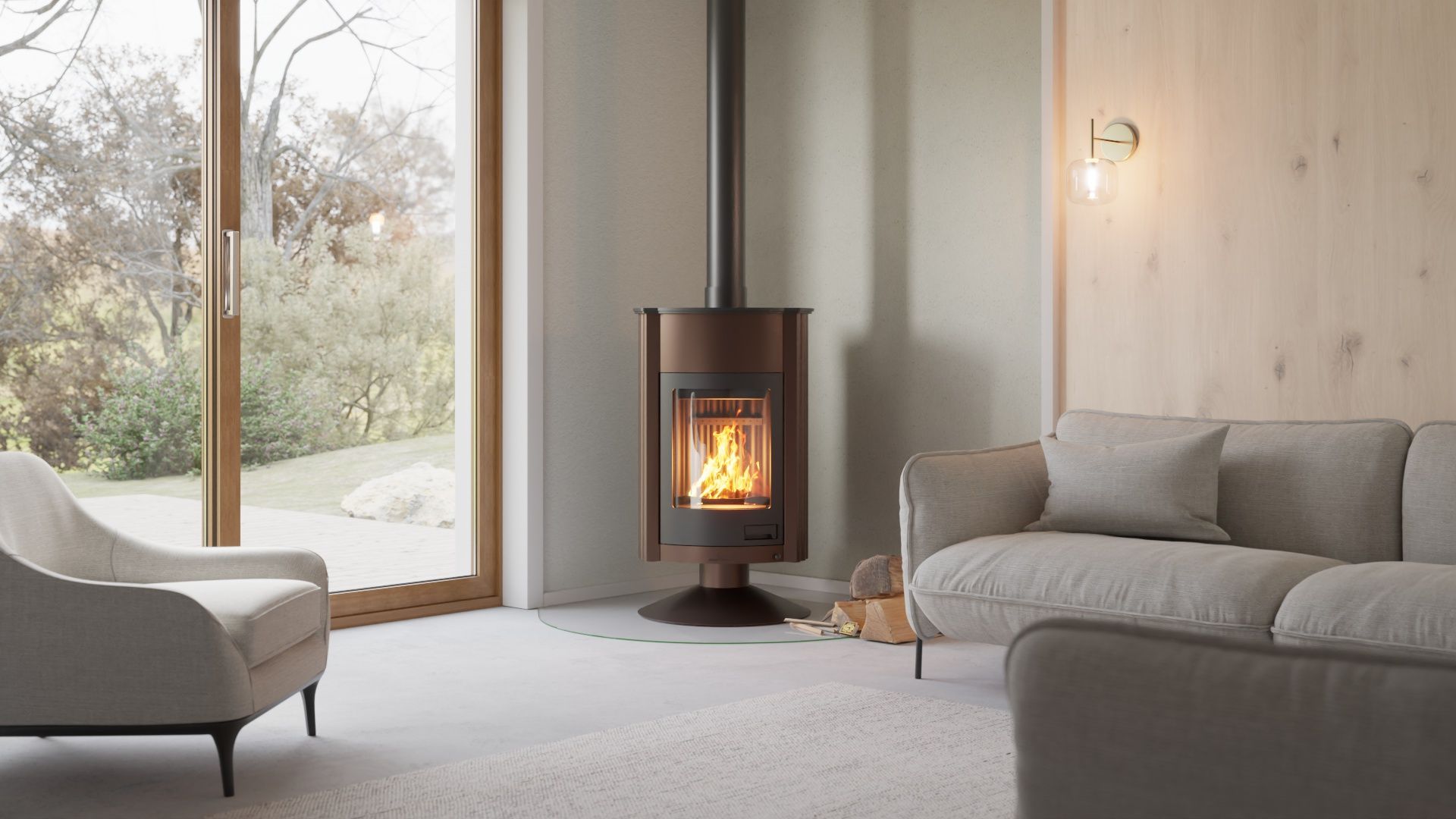 Krbová kamna MASTERFLAMME ® Grande II 14