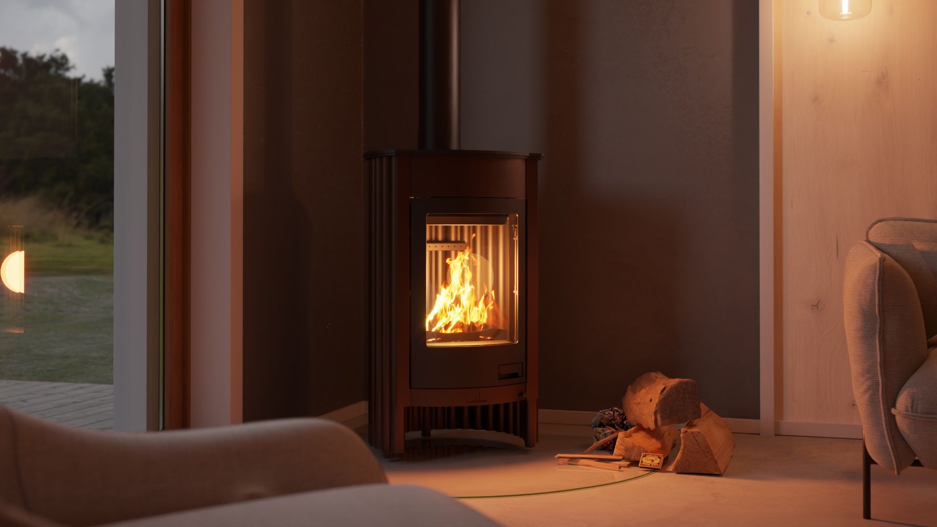 Krbová kamna MASTERFLAMME ® Medie I 21