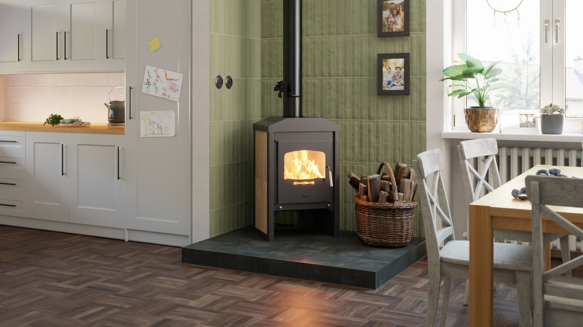 Krbová kamna FLAMINGO ® VEGA 18