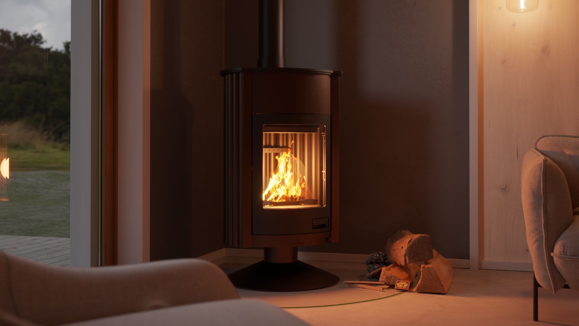 Krbová kamna MASTERFLAMME ® Grande II 21
