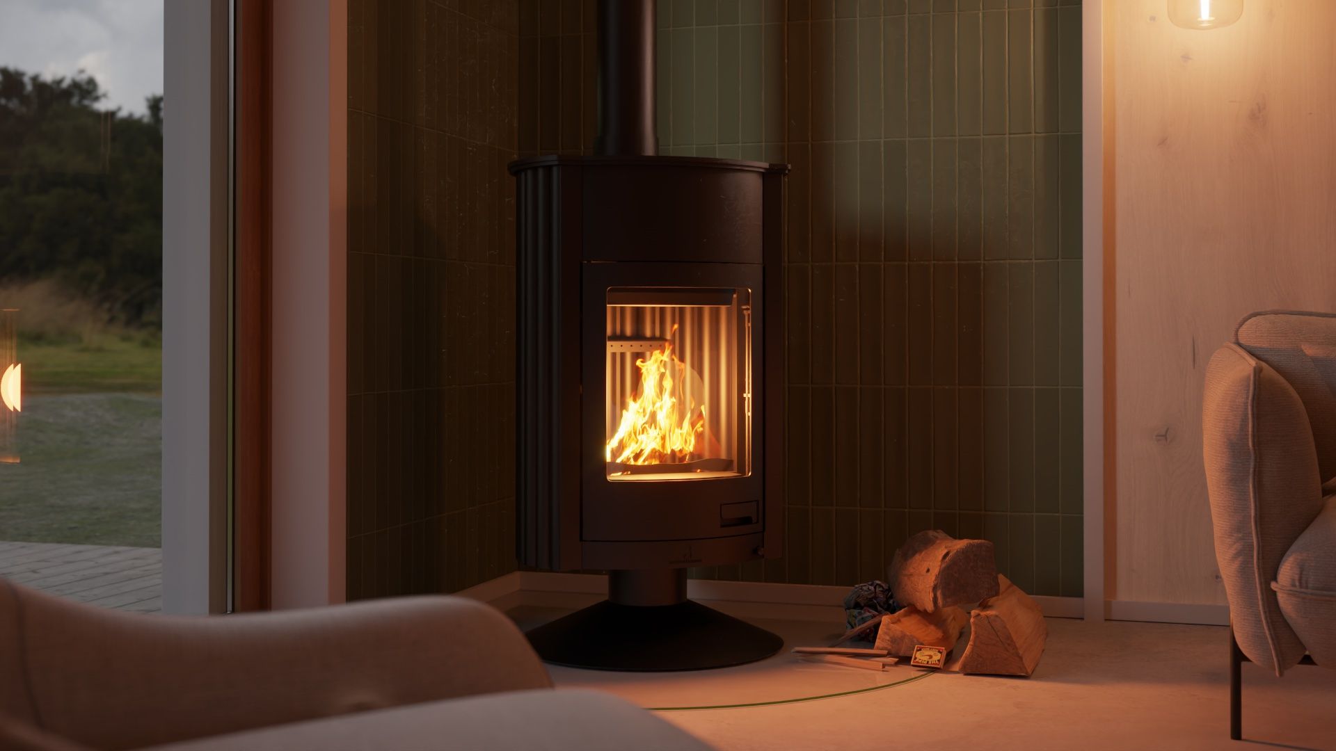 Krbová kamna MASTERFLAMME ® Grande II 13