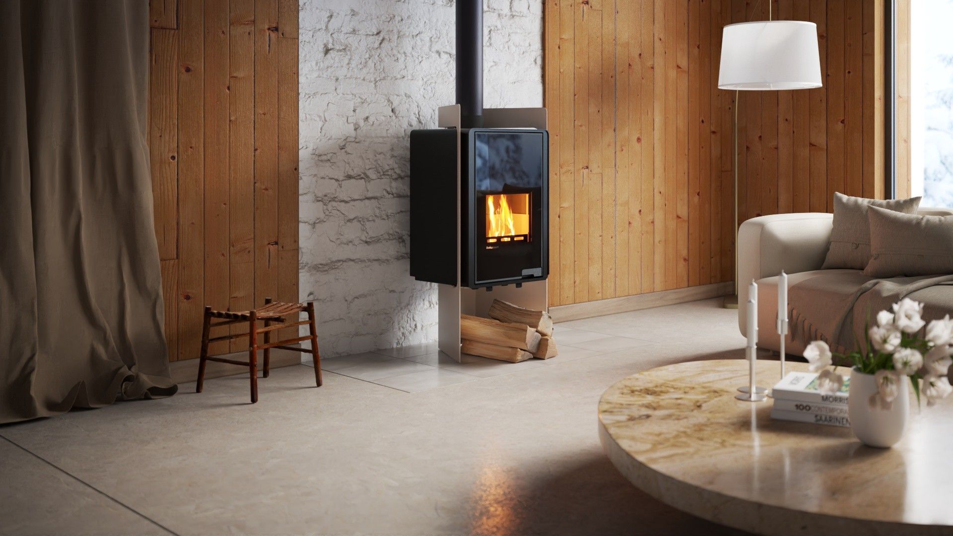 Krbová kamna FLAMINGO DELUXE ® PULAU 14