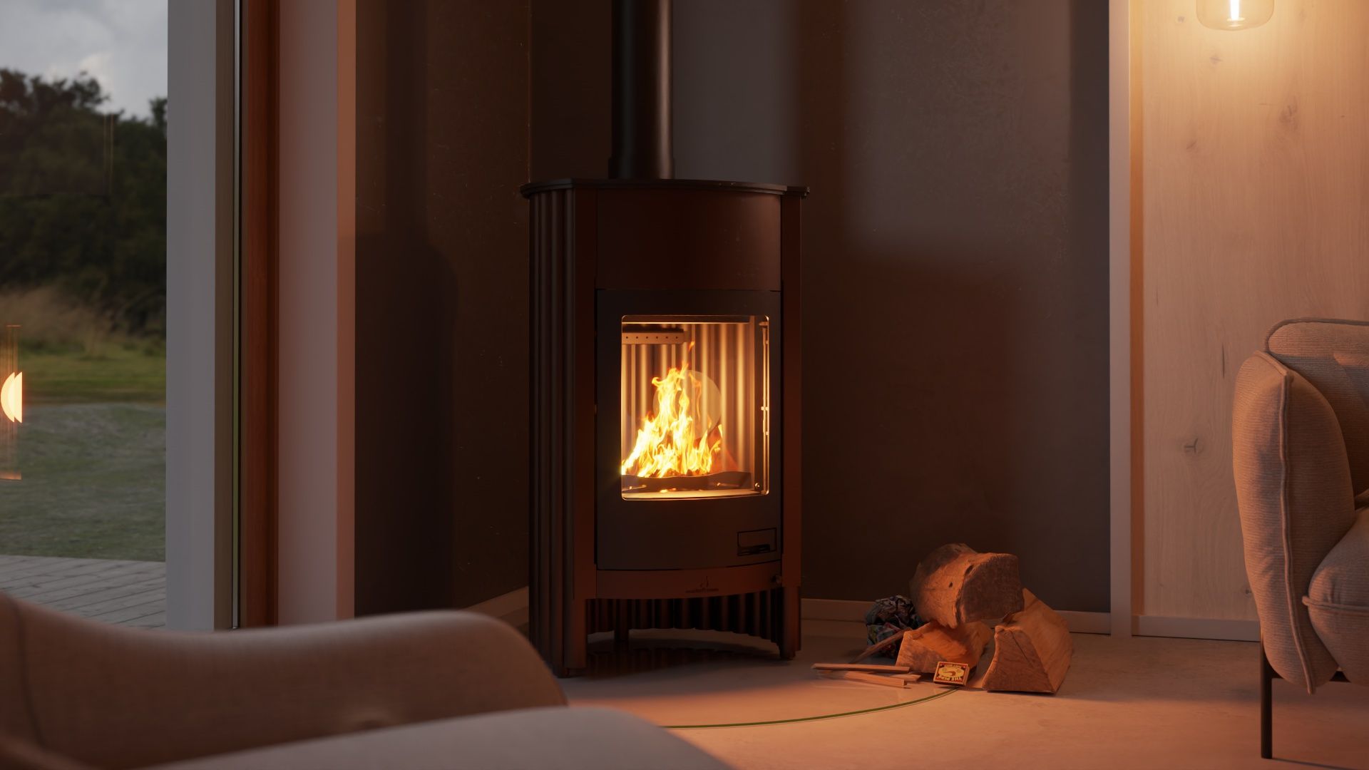 Krbová kamna MASTERFLAMME ® Grande I 21