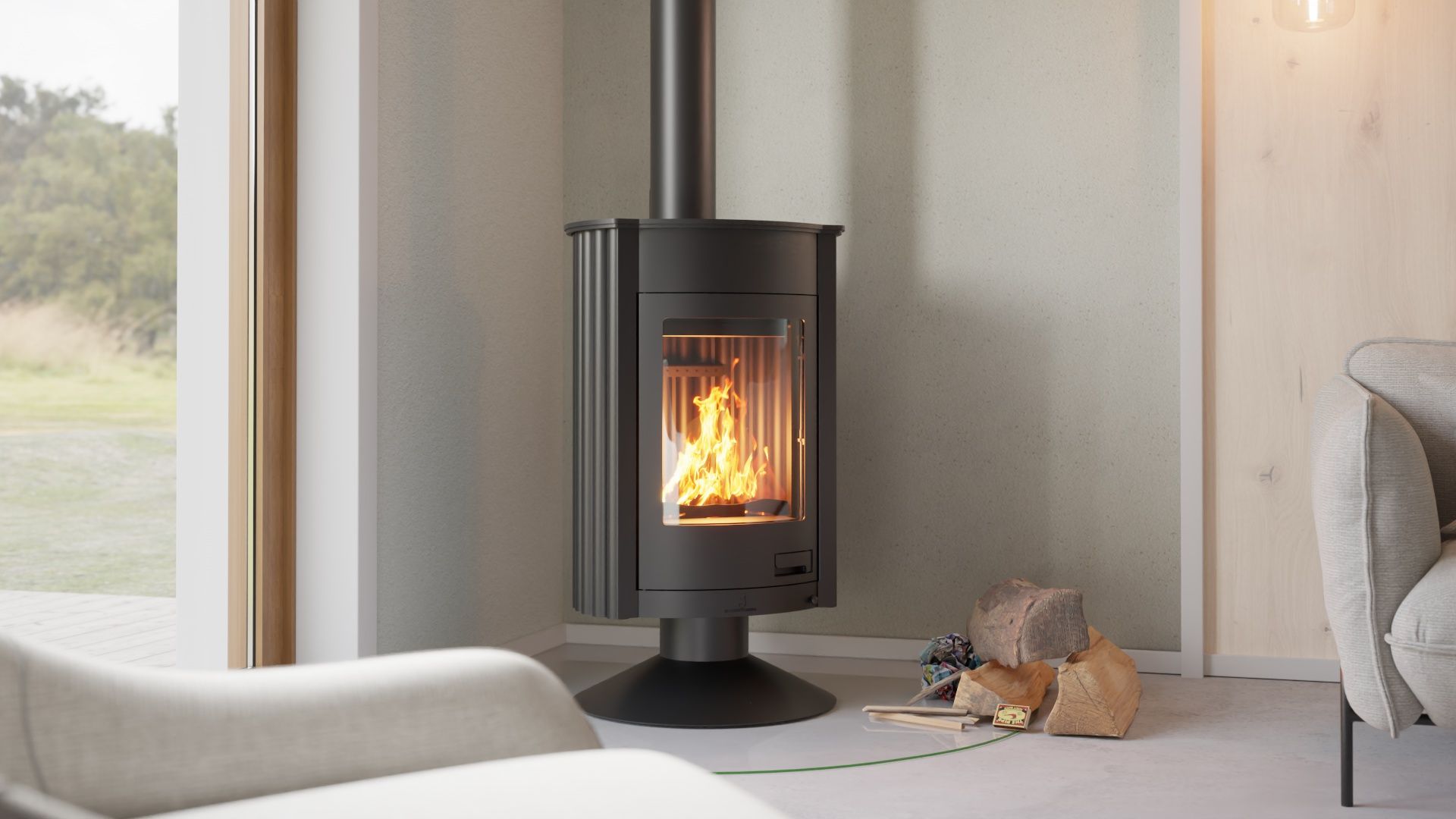 Krbová kamna MASTERFLAMME ® Medie II 3