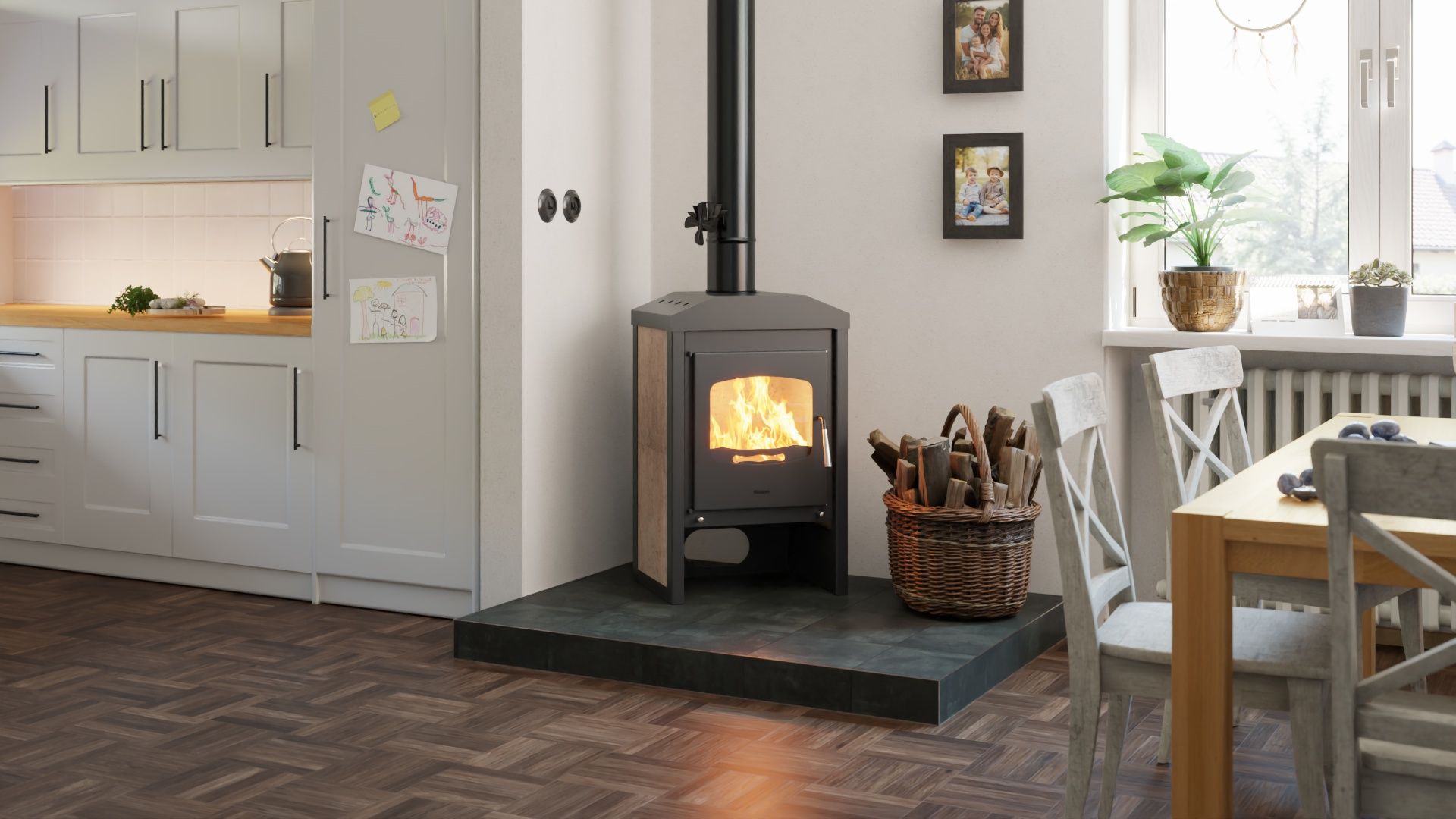 Krbová kamna FLAMINGO ® VEGA 2