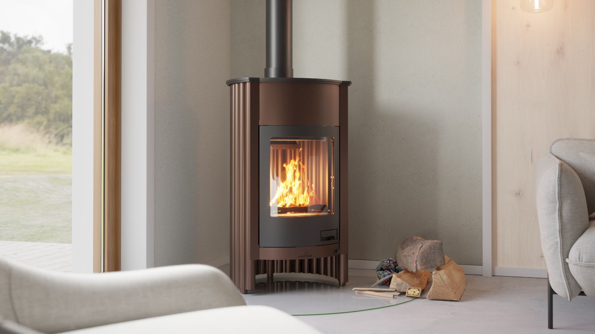Krbová kamna MASTERFLAMME ® Grande I 15