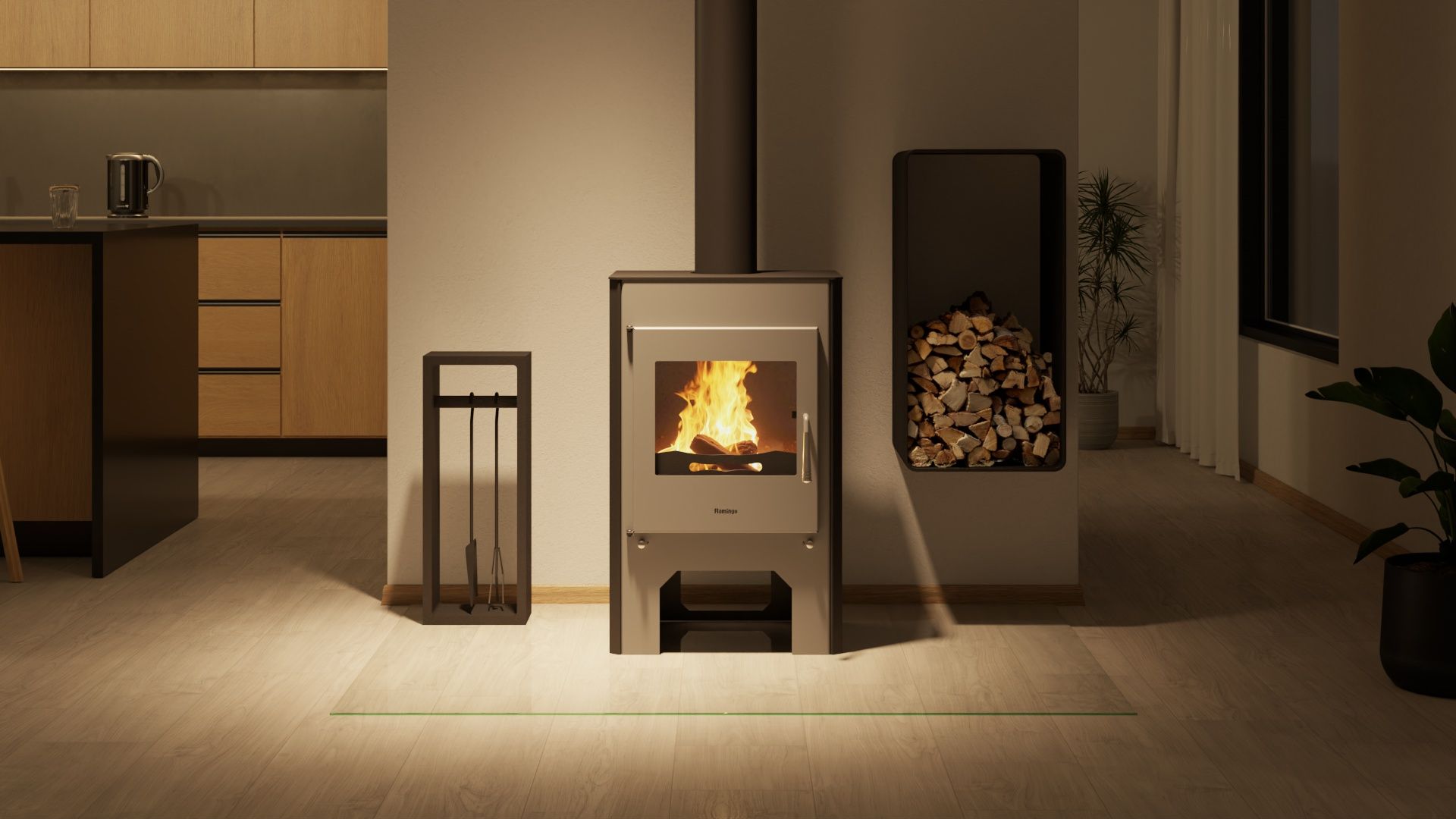 Krbová kamna FLAMINGO ® ESPO III 9