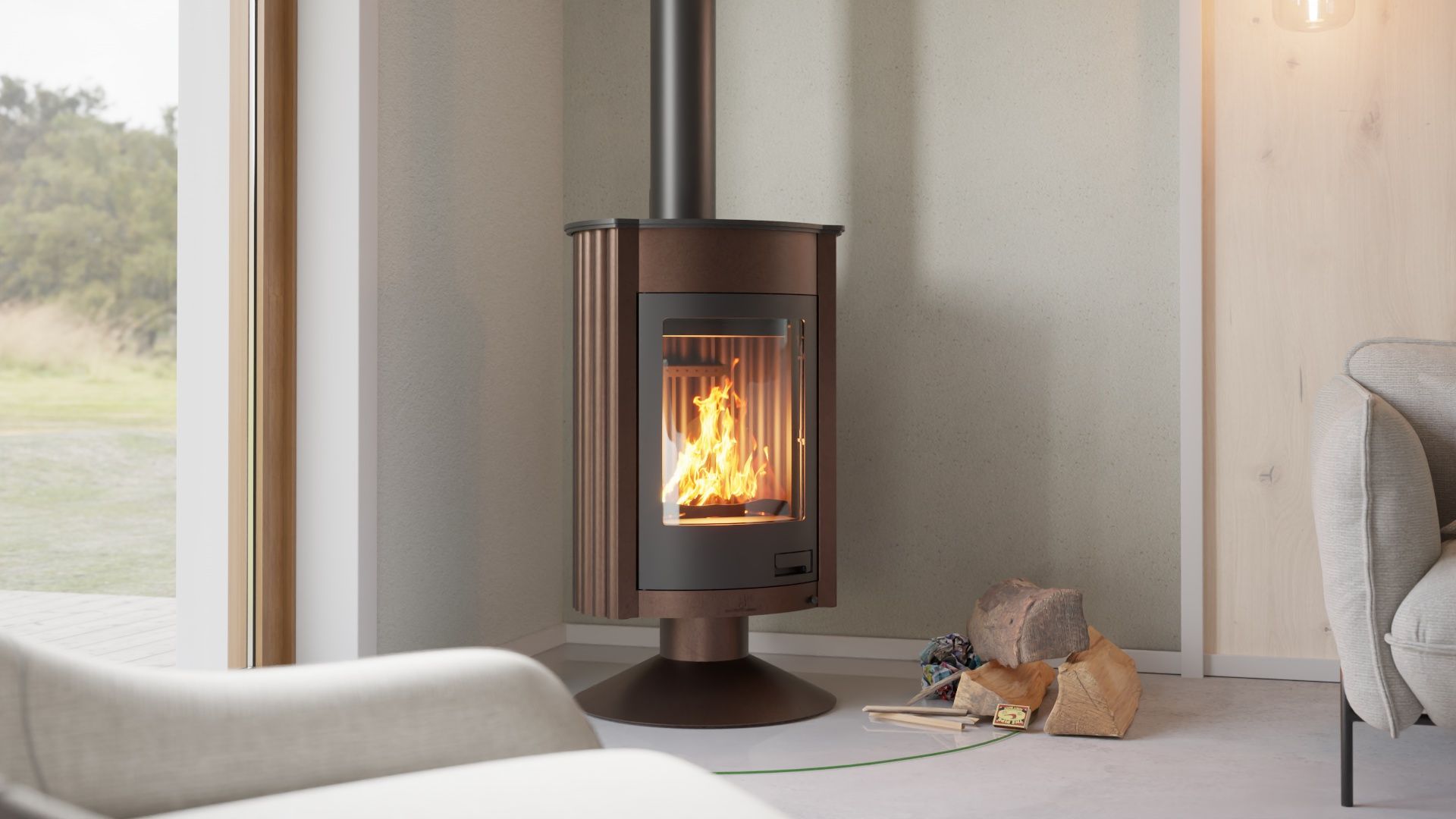 Krbová kamna MASTERFLAMME ® Medie II 15