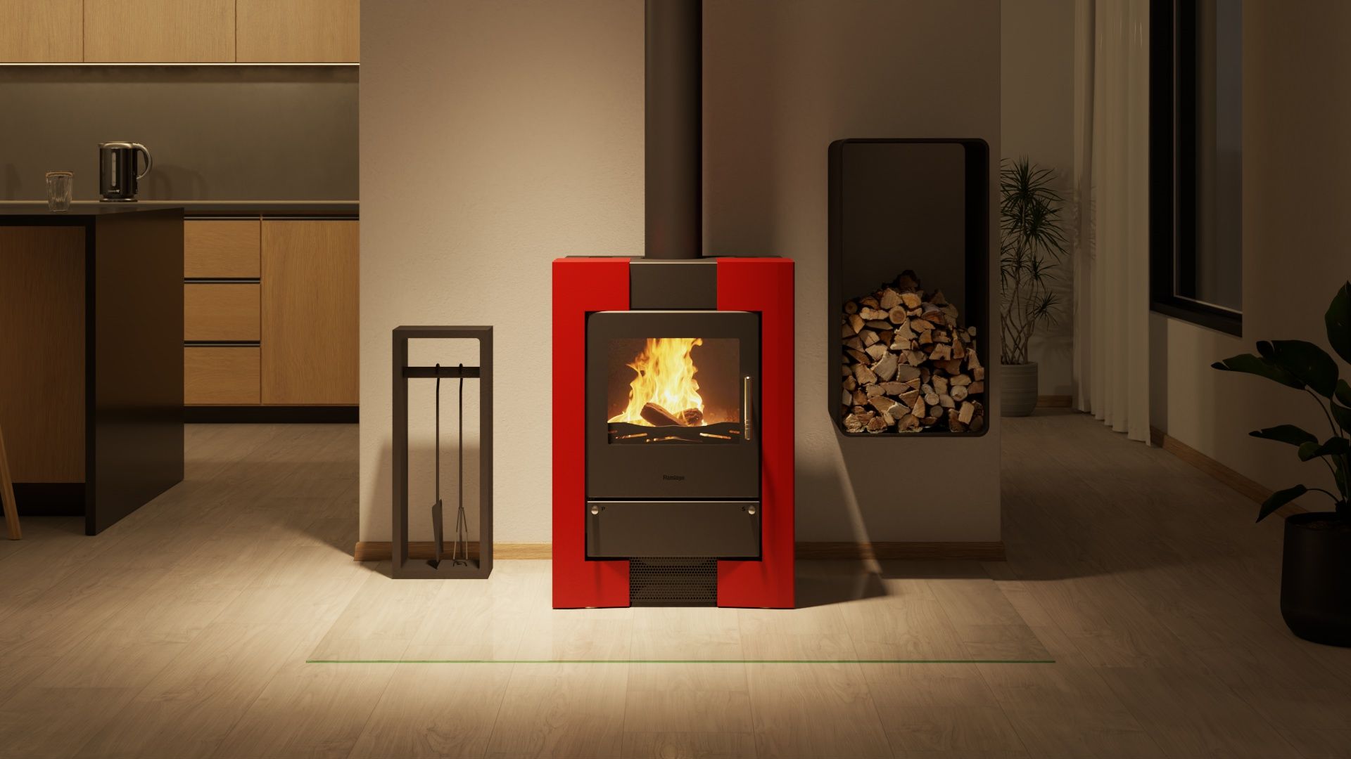 Krbová kamna FLAMINGO ® ESPO II 9