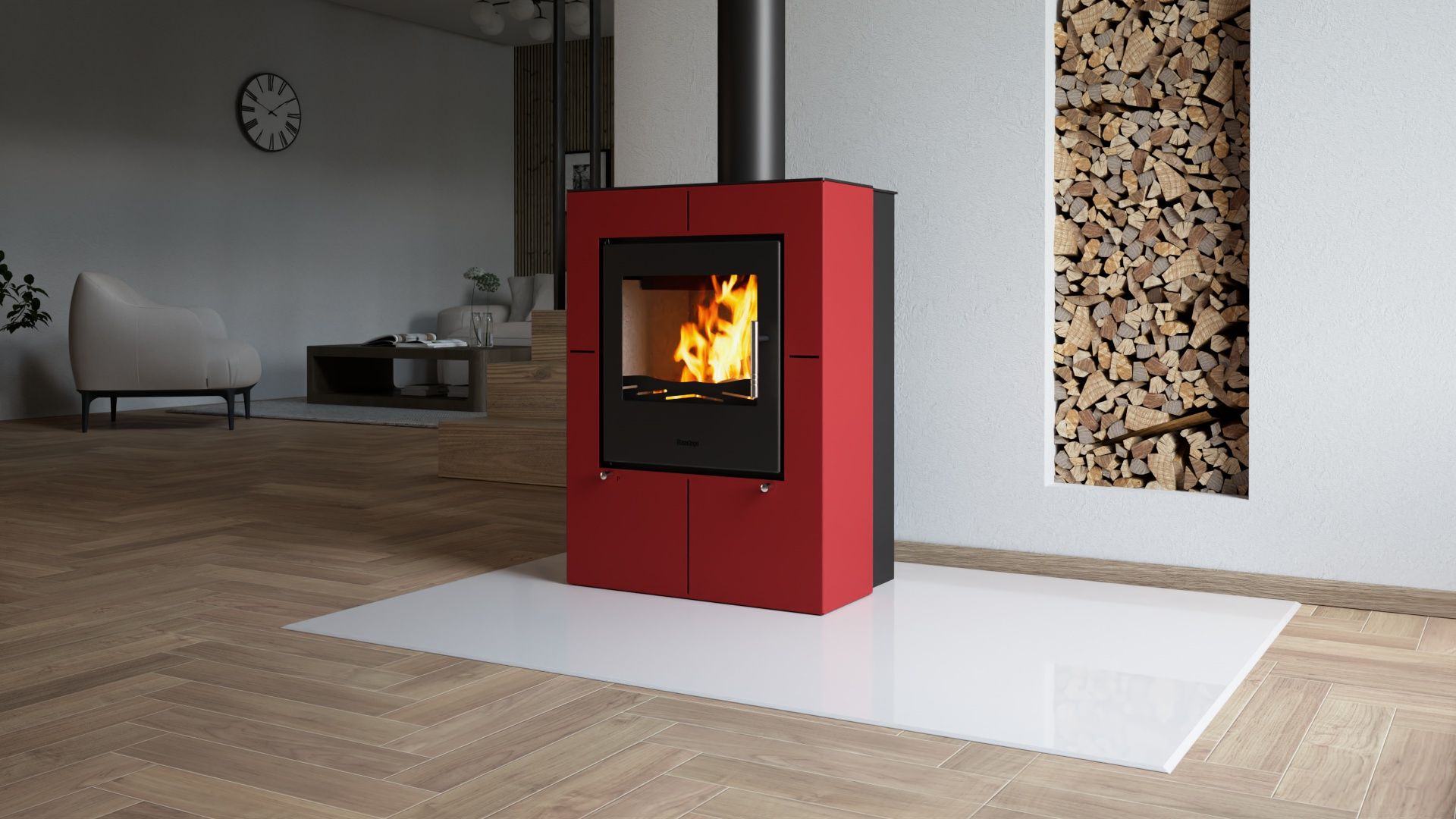 Krbová kamna FLAMINGO ® EVENES 8