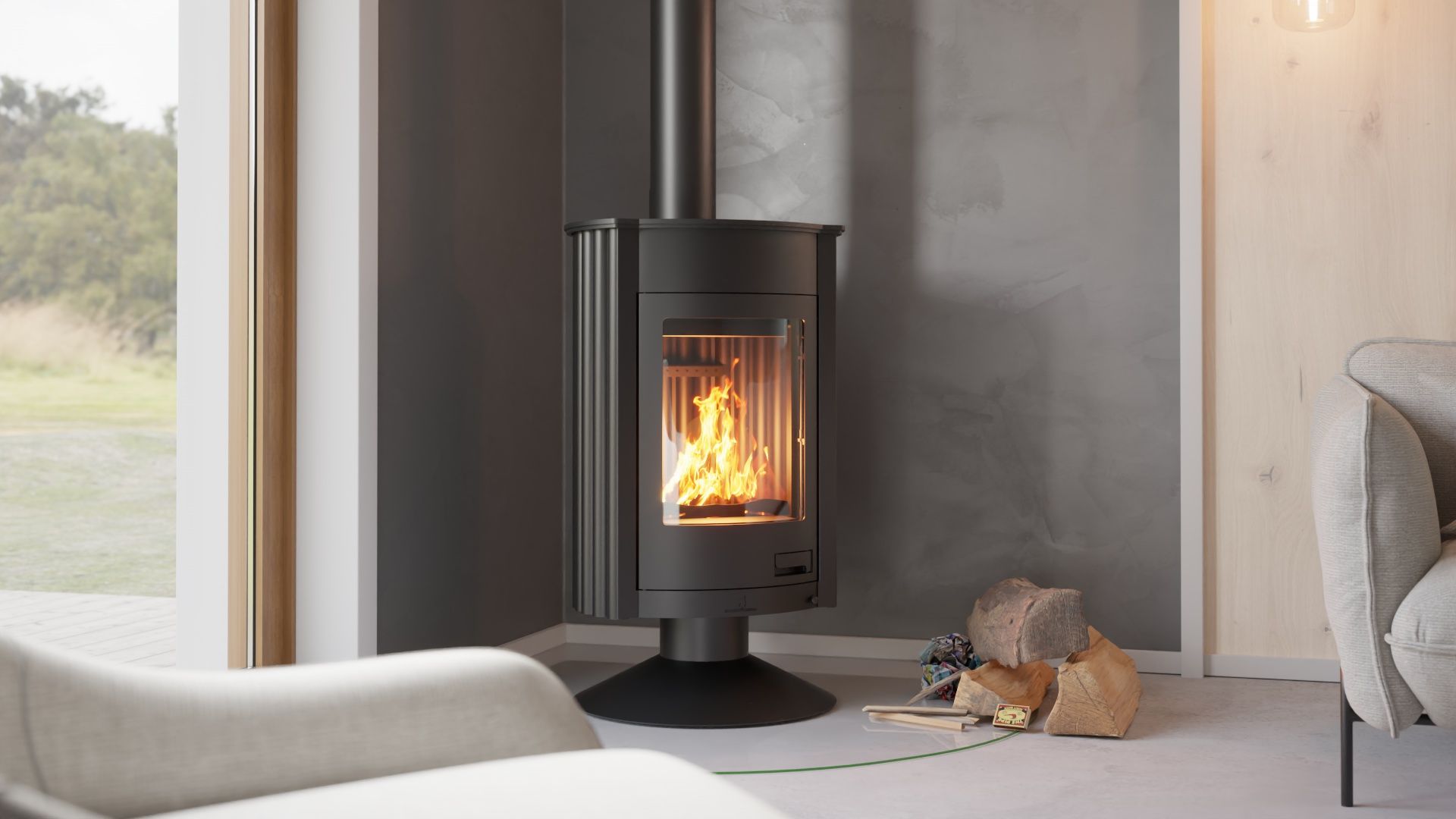 Krbová kamna MASTERFLAMME ® Medie II 7