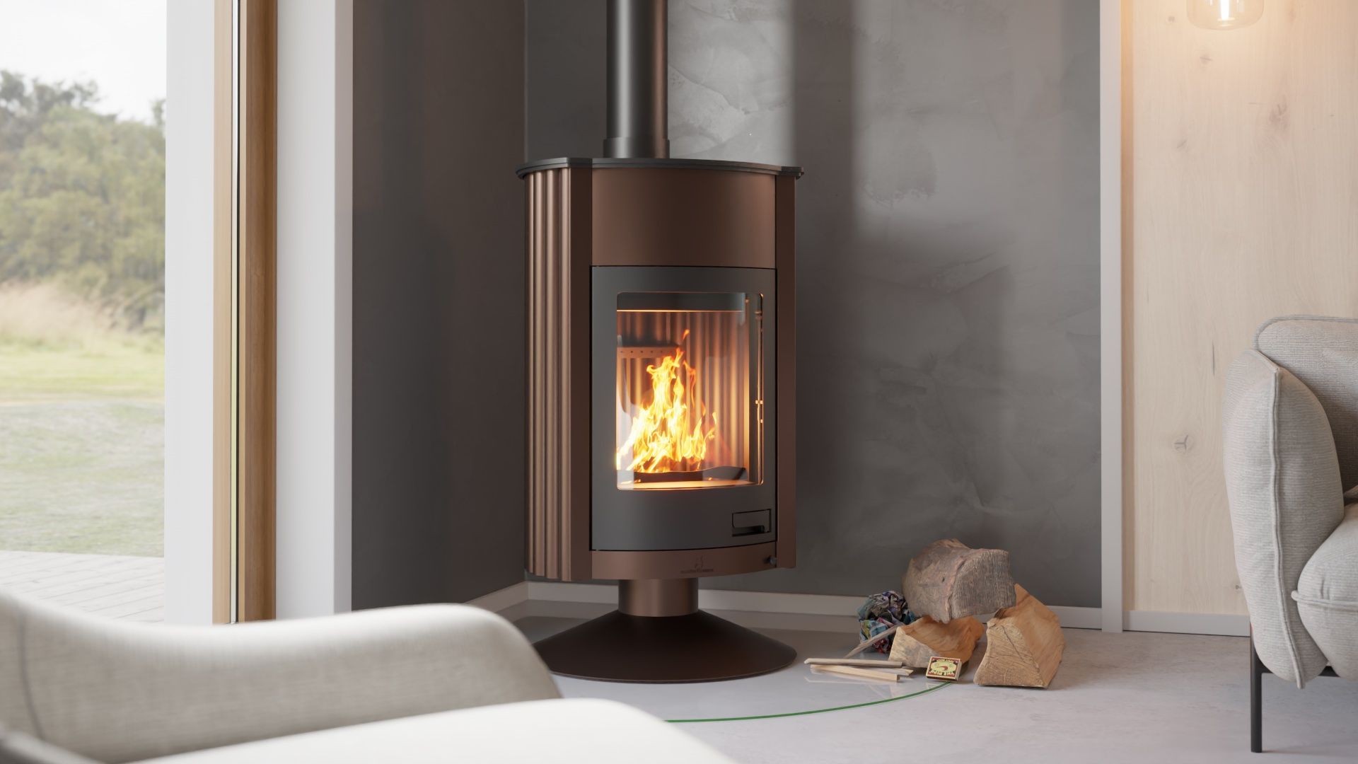 Krbová kamna MASTERFLAMME ® Grande II 19