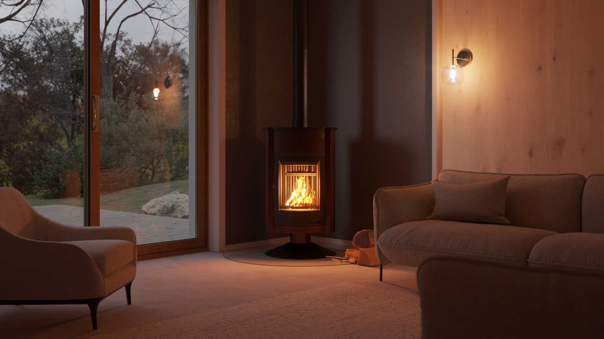 Krbová kamna MASTERFLAMME ® Grande II 20