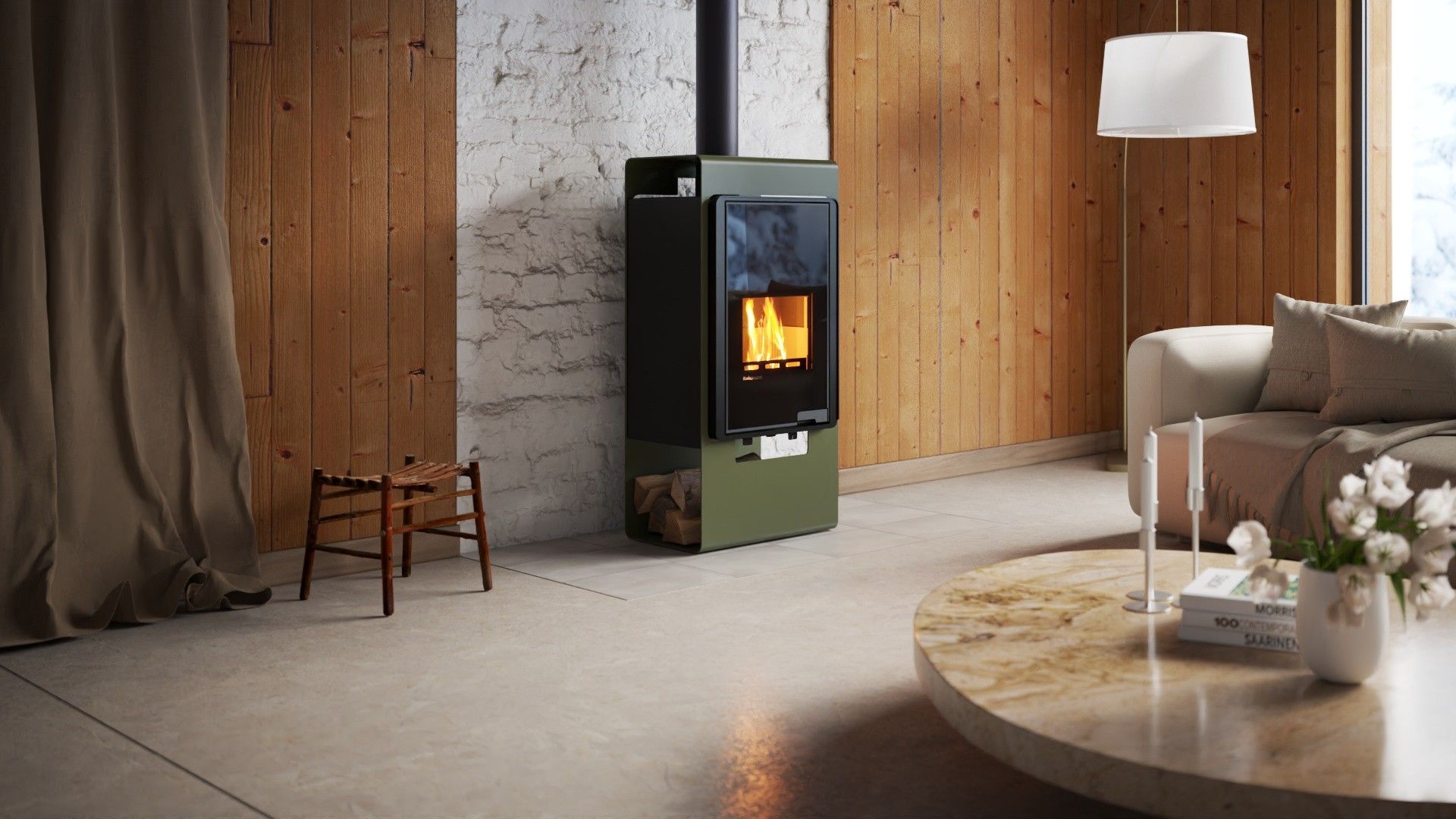 Krbová kamna FLAMINGO DELUXE ® SINGA 18