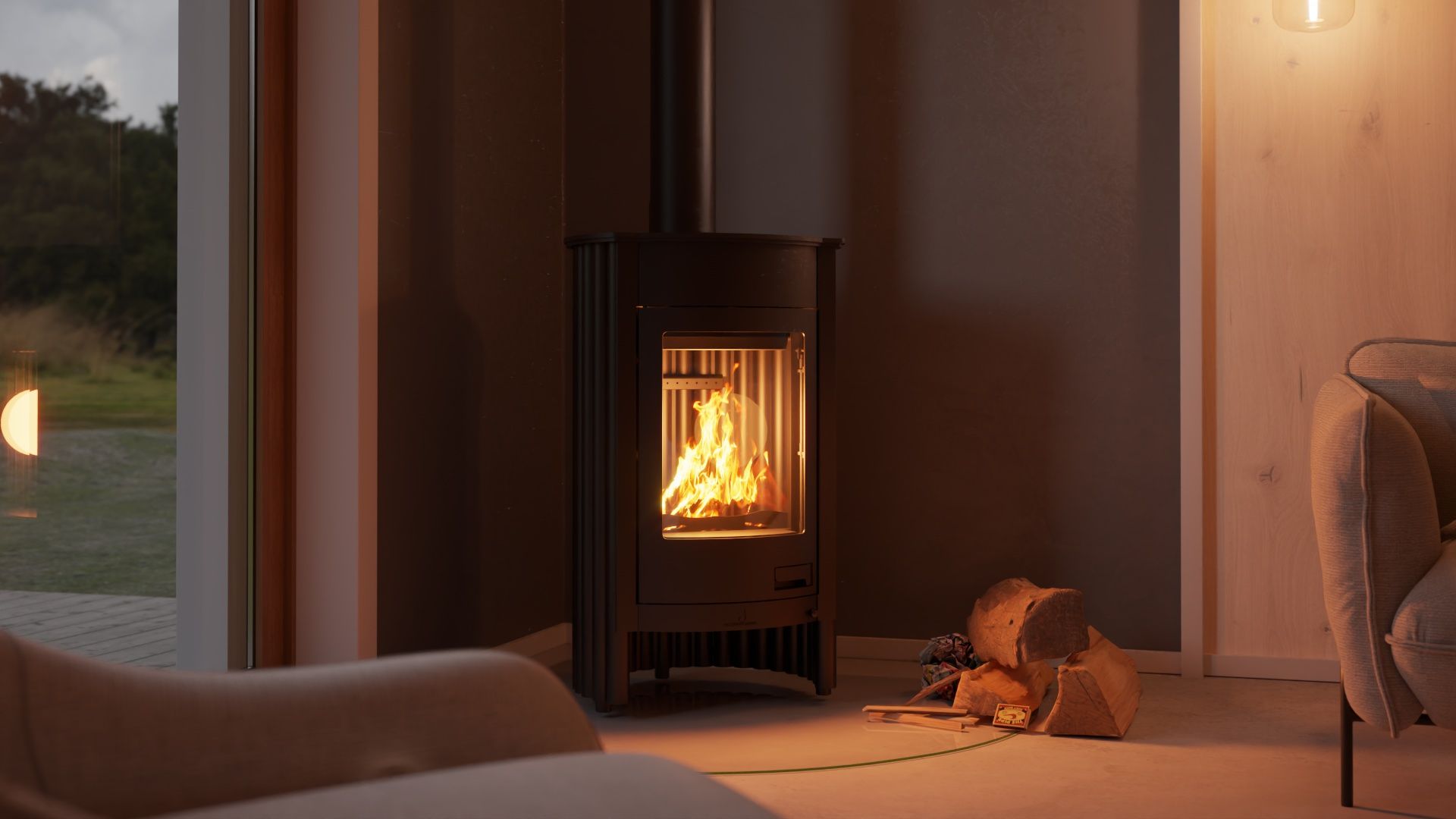 Krbová kamna MASTERFLAMME ® Medie I 9
