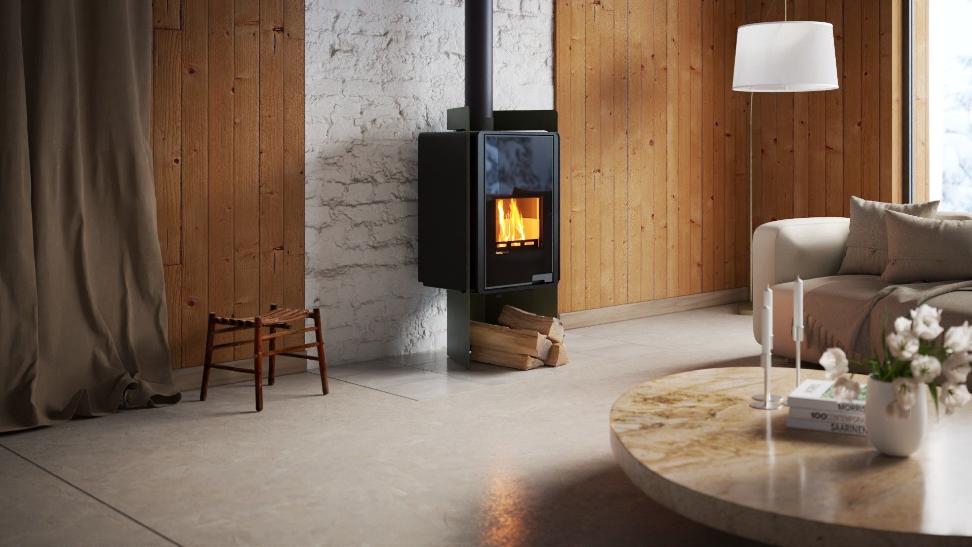 Krbová kamna FLAMINGO DELUXE ® PULAU 18