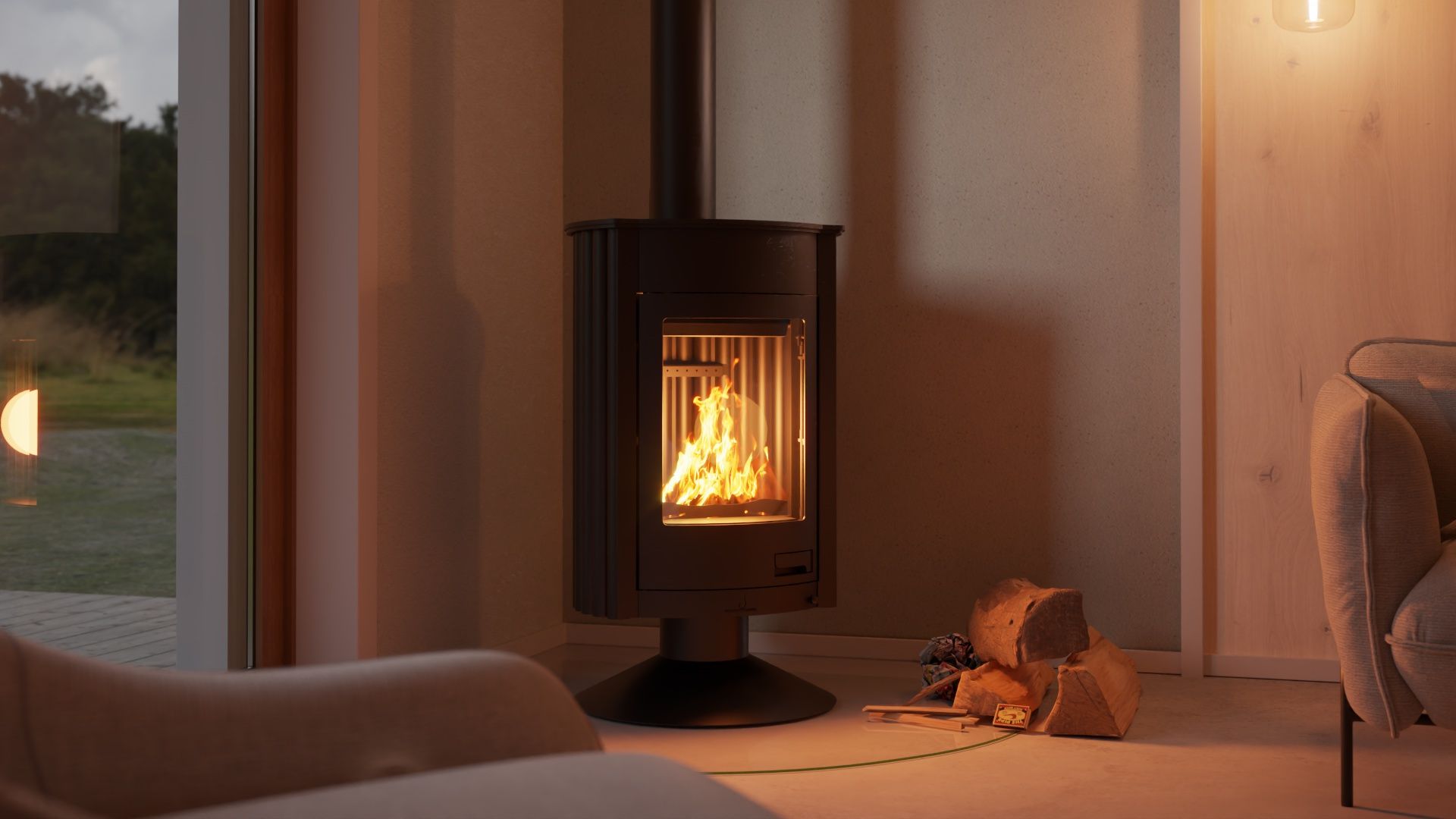 Krbová kamna MASTERFLAMME ® Medie II 5