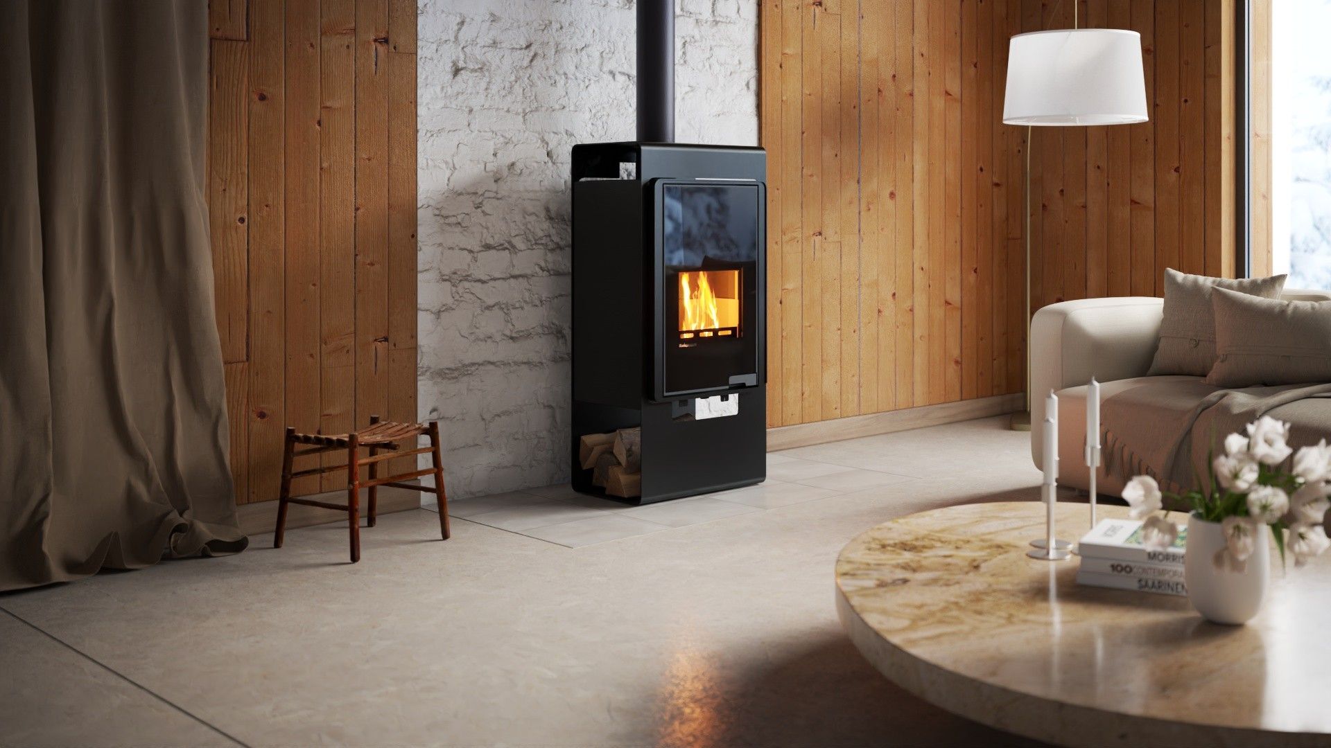 Krbová kamna FLAMINGO DELUXE ® SINGA 2