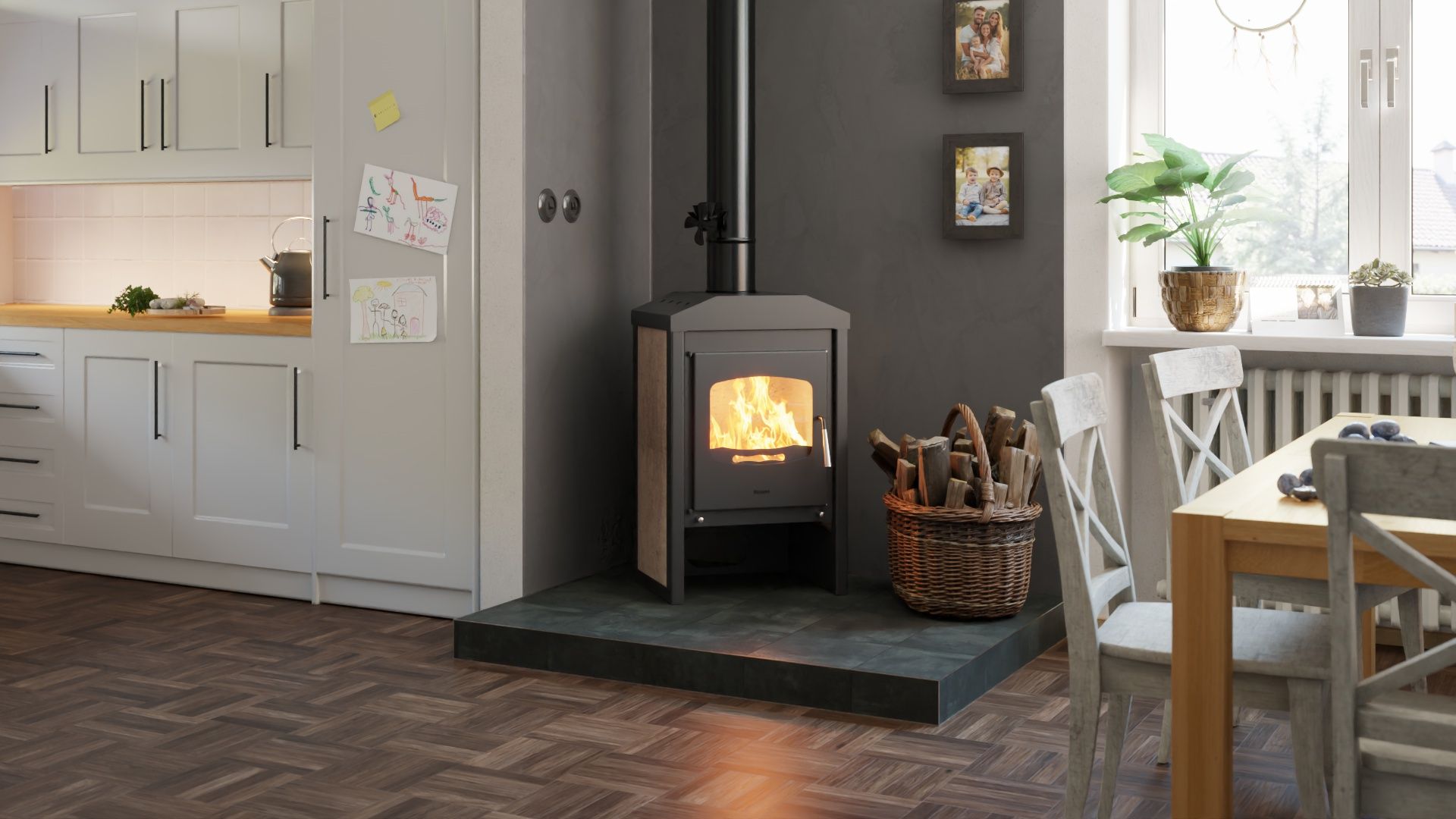 Krbová kamna FLAMINGO ® VEGA 4