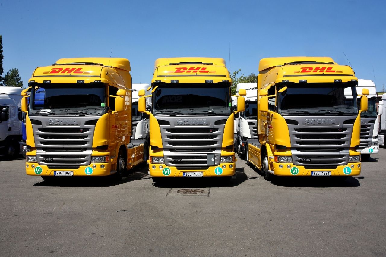 Nový přepravce - DHL