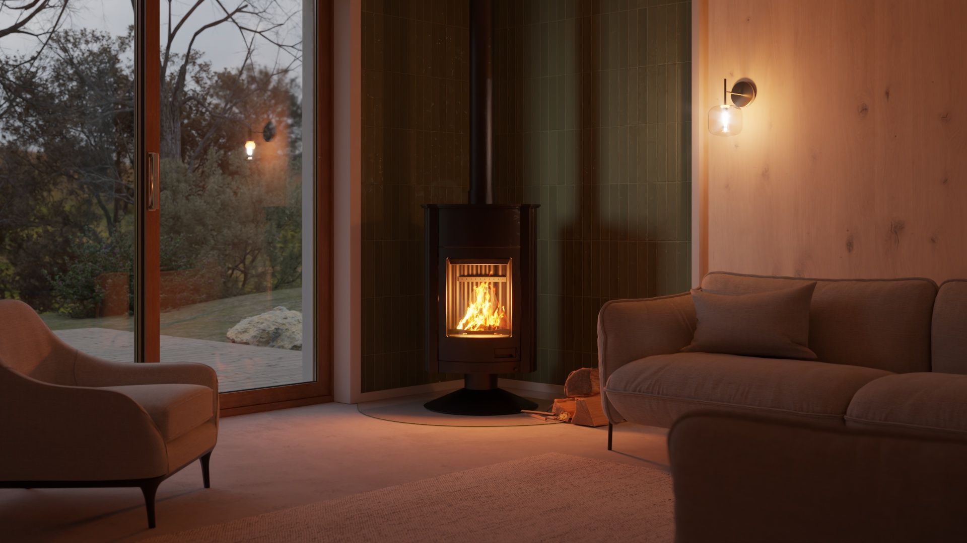 Krbová kamna MASTERFLAMME ® Grande II 12