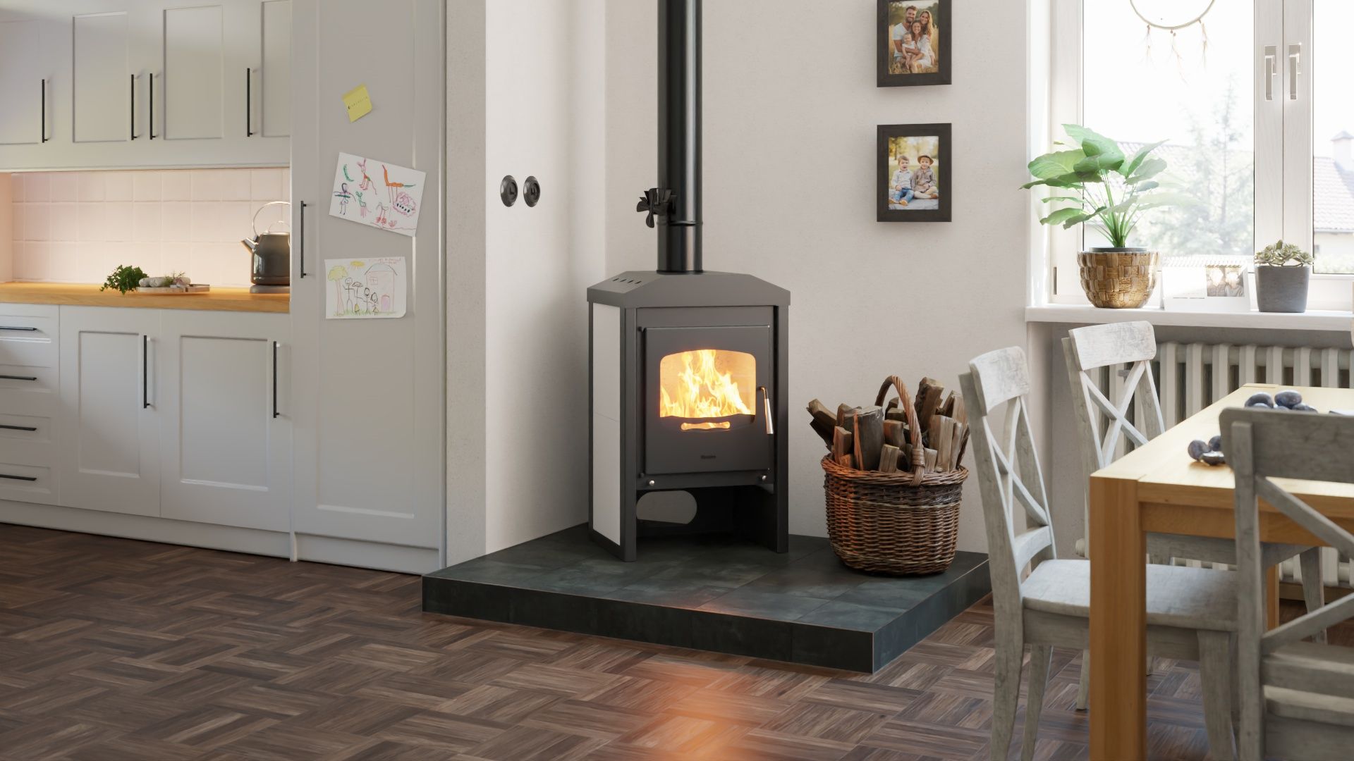 Krbová kamna FLAMINGO ® VEGA 8