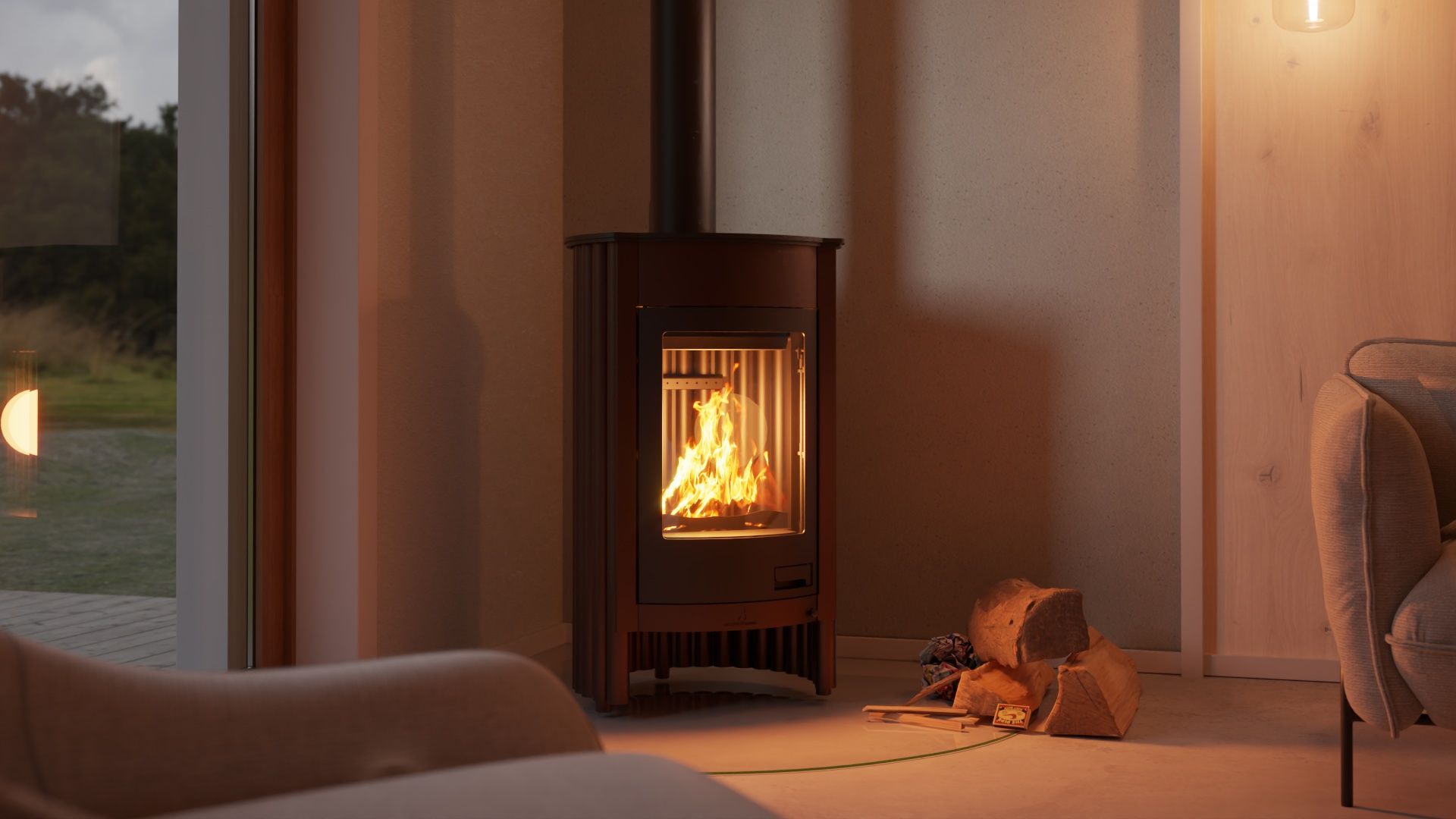 Krbová kamna MASTERFLAMME ® Medie I 17