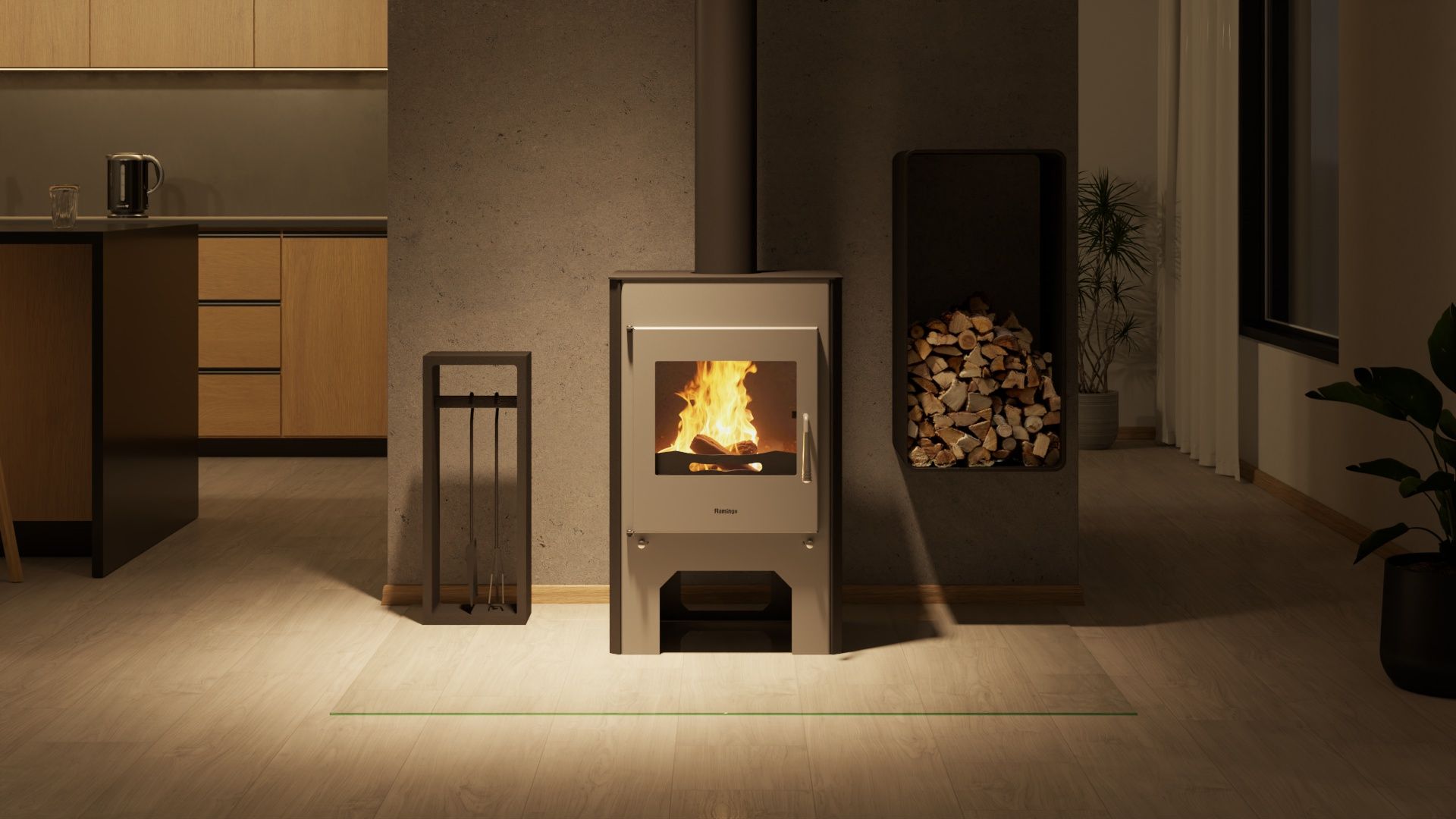 Krbová kamna FLAMINGO ® ESPO III 11