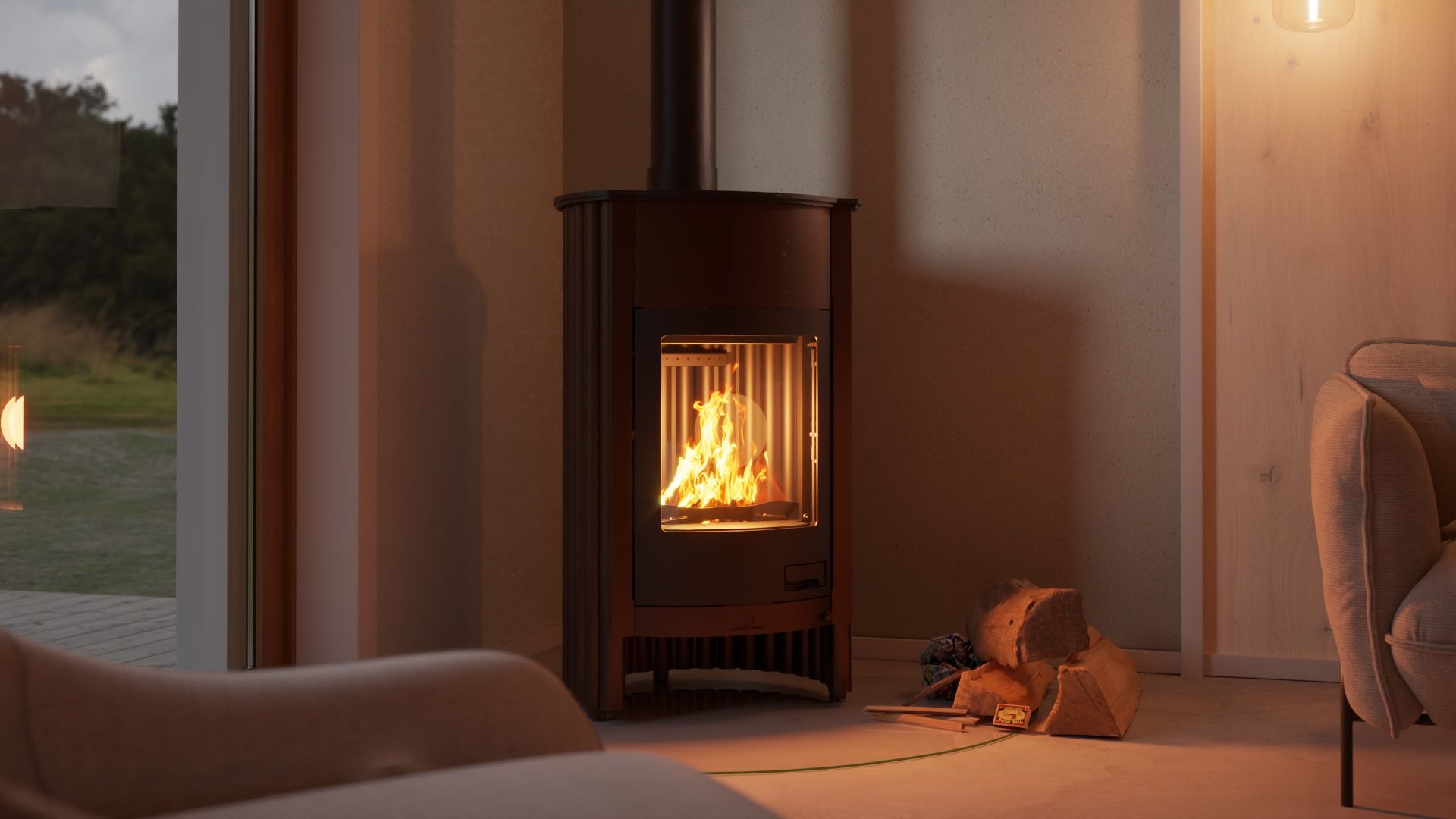Krbová kamna MASTERFLAMME ® Grande I 17