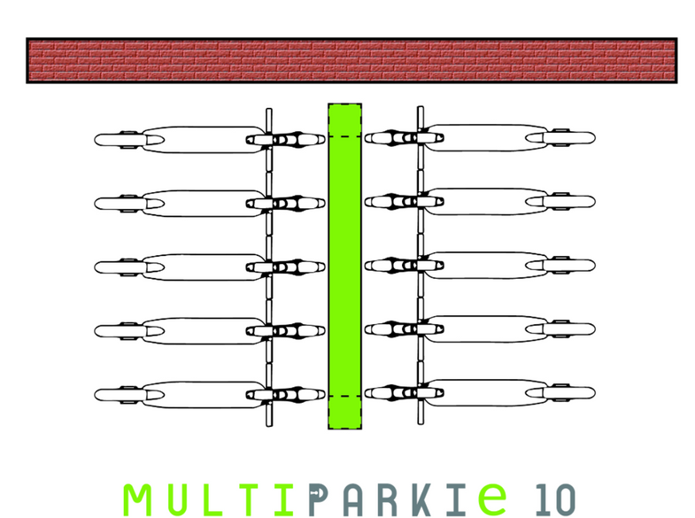 parkie2 parkie multiparkie10 10posti posti monopattini monopattino elettrico elettrici mobilità elettrica Bologna Emilia Romagna 