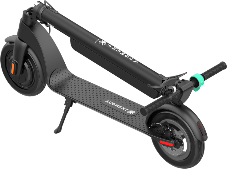 E-scooter front wheel with motor
