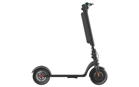 Sidebillede af en Augment e-scooter med gennemsigtig baggrund