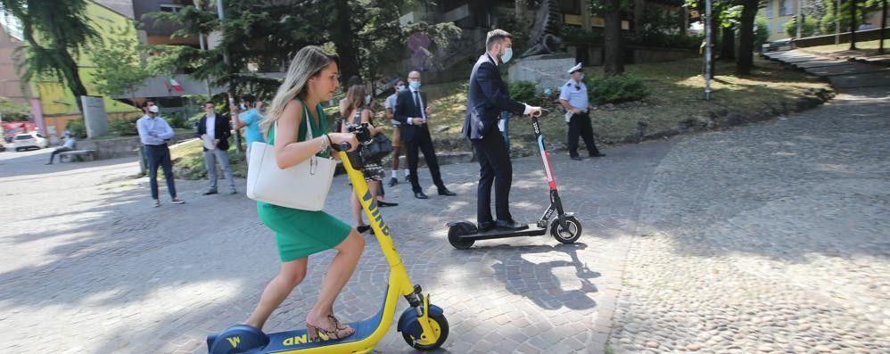 fabrizioradelli monza sharing monopattini monopattino elettrico dott helbiz ubi mobility 