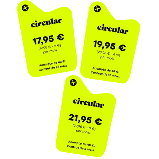 circular tags