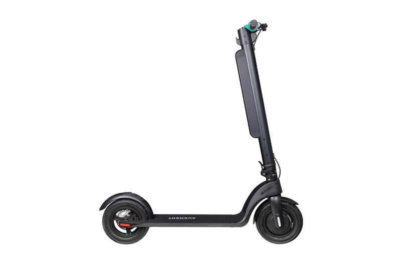 Augment e-scooter side view on transparent background