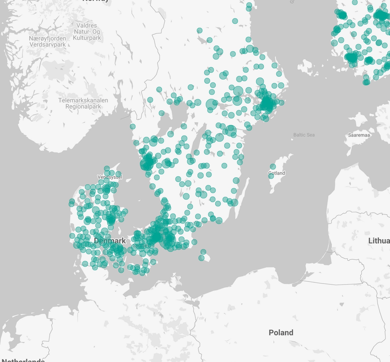 nord north europe nordics finland sweden norway countries denmark augment scooters augmenteco subscription micromobilty