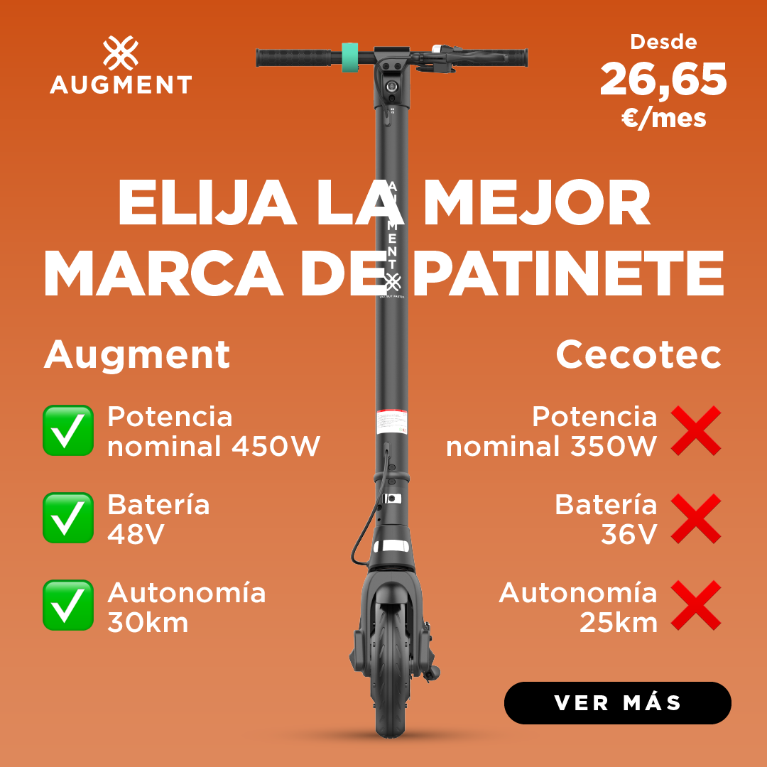 augment vs cecotec patinete