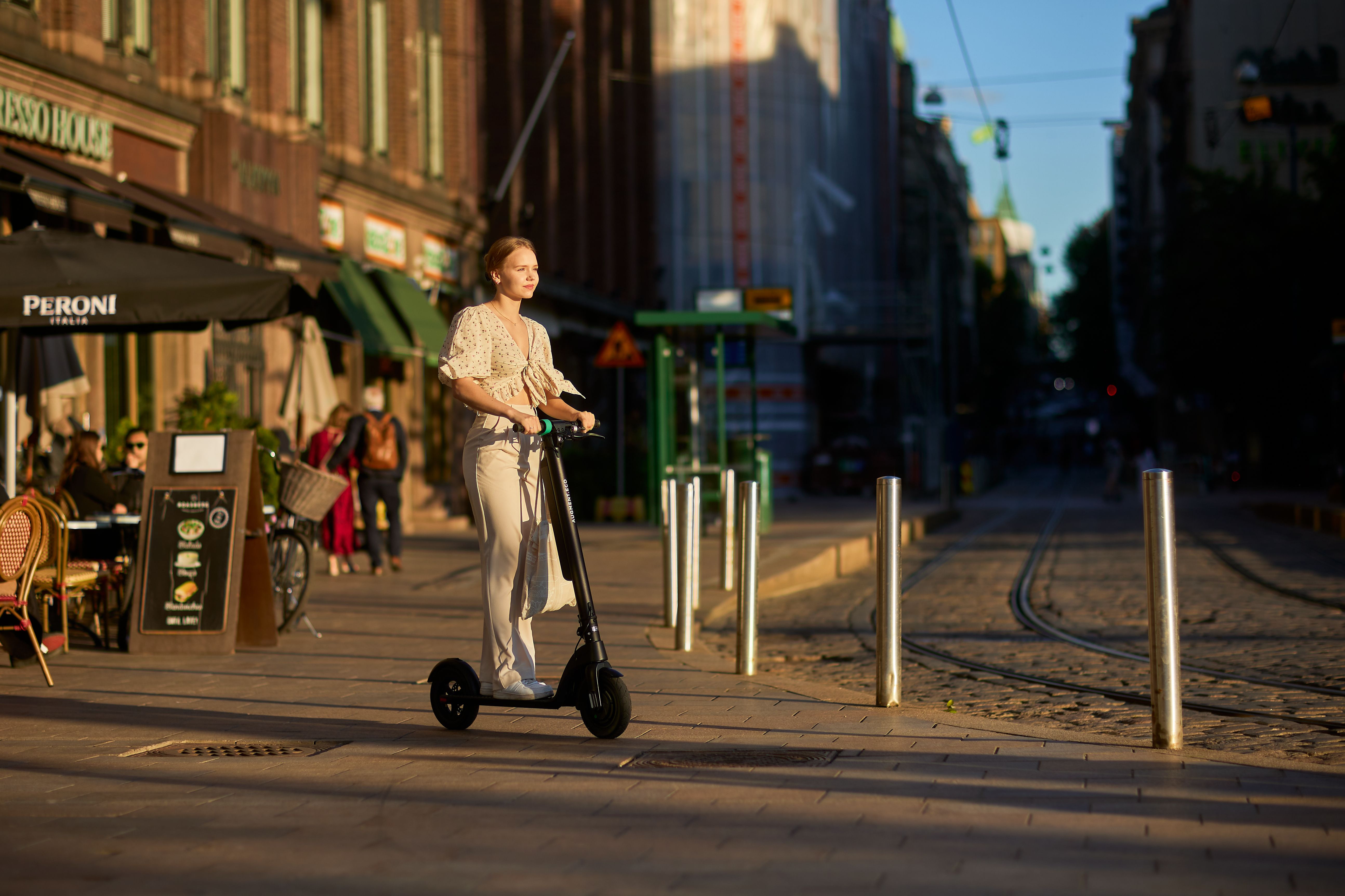 E-Scooter pendeln