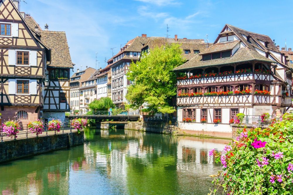 Photo de Strasbourg, où Augment propose ses trottinettes électriques