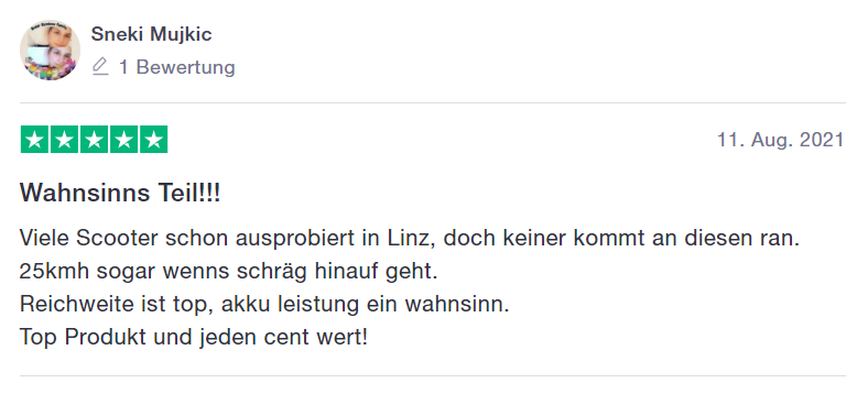 Augment Trustpilot Bewertung 5
